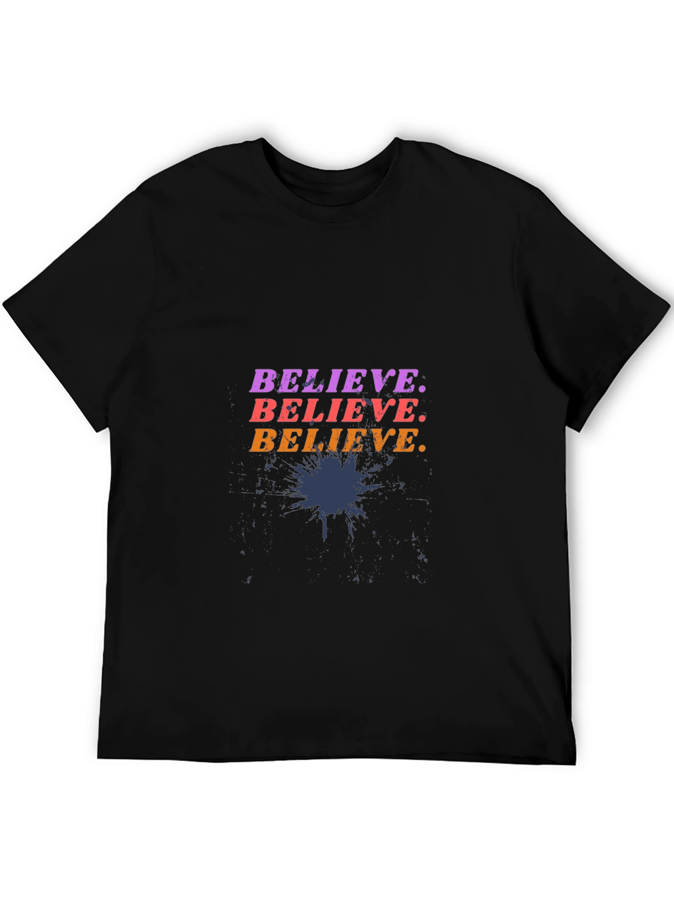 Believe Graphic T-Shirt - Mens Casual Tee