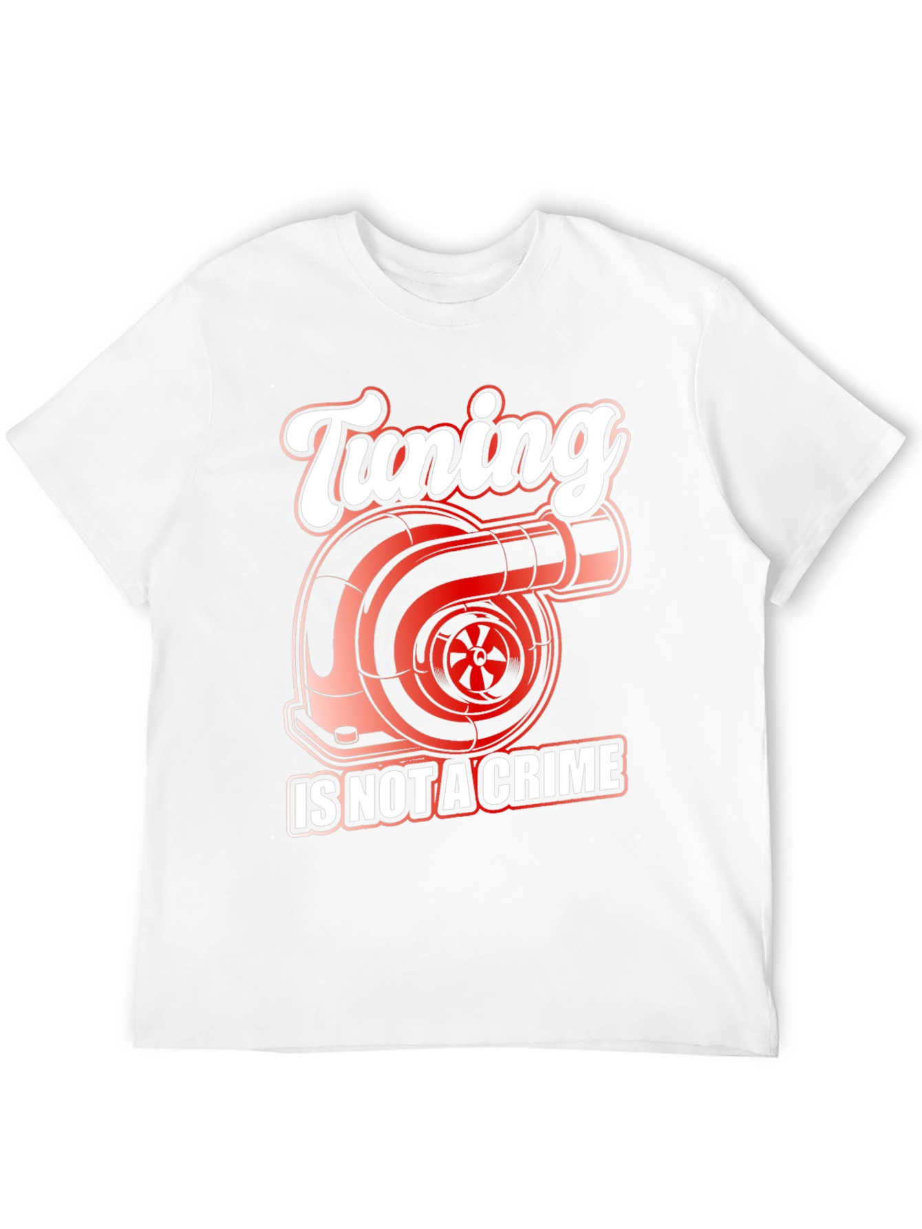 Tuning Is Not A Crime Graphic T-Shirt
