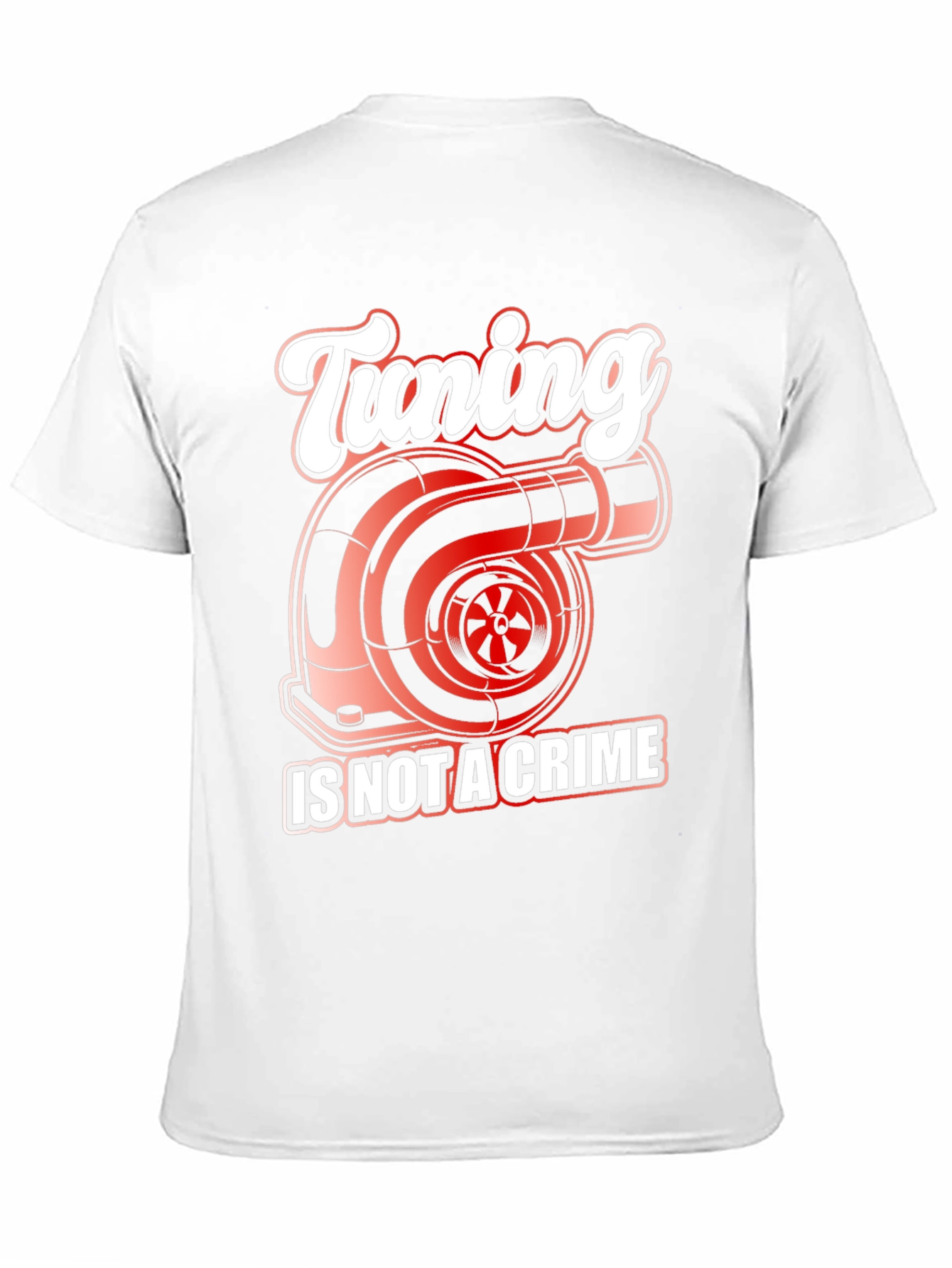 Tuning Is Not A Crime Graphic T-Shirt