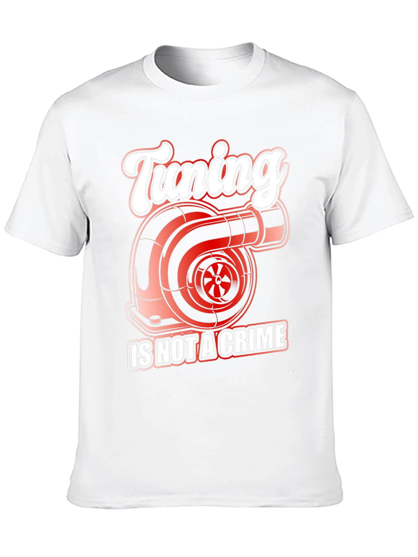 Tuning Is Not A Crime Graphic T-Shirt