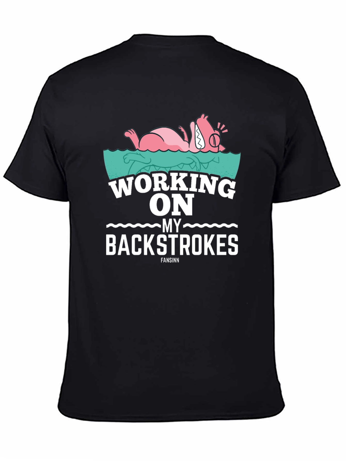 Working on My Backstrokes Tee