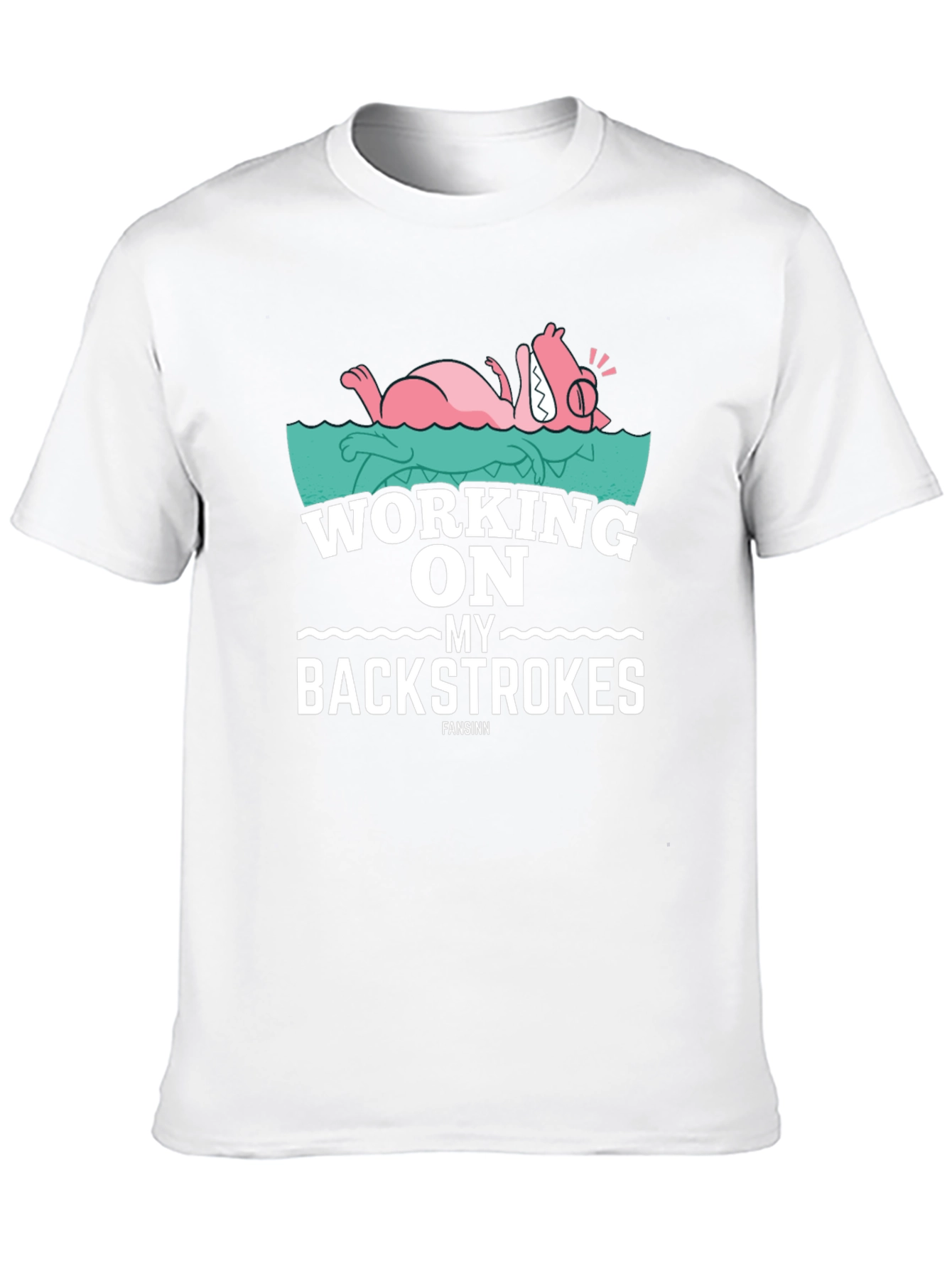 Working on My Backstrokes Tee