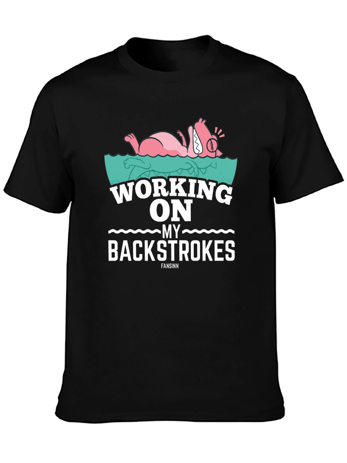 Working on My Backstrokes Tee