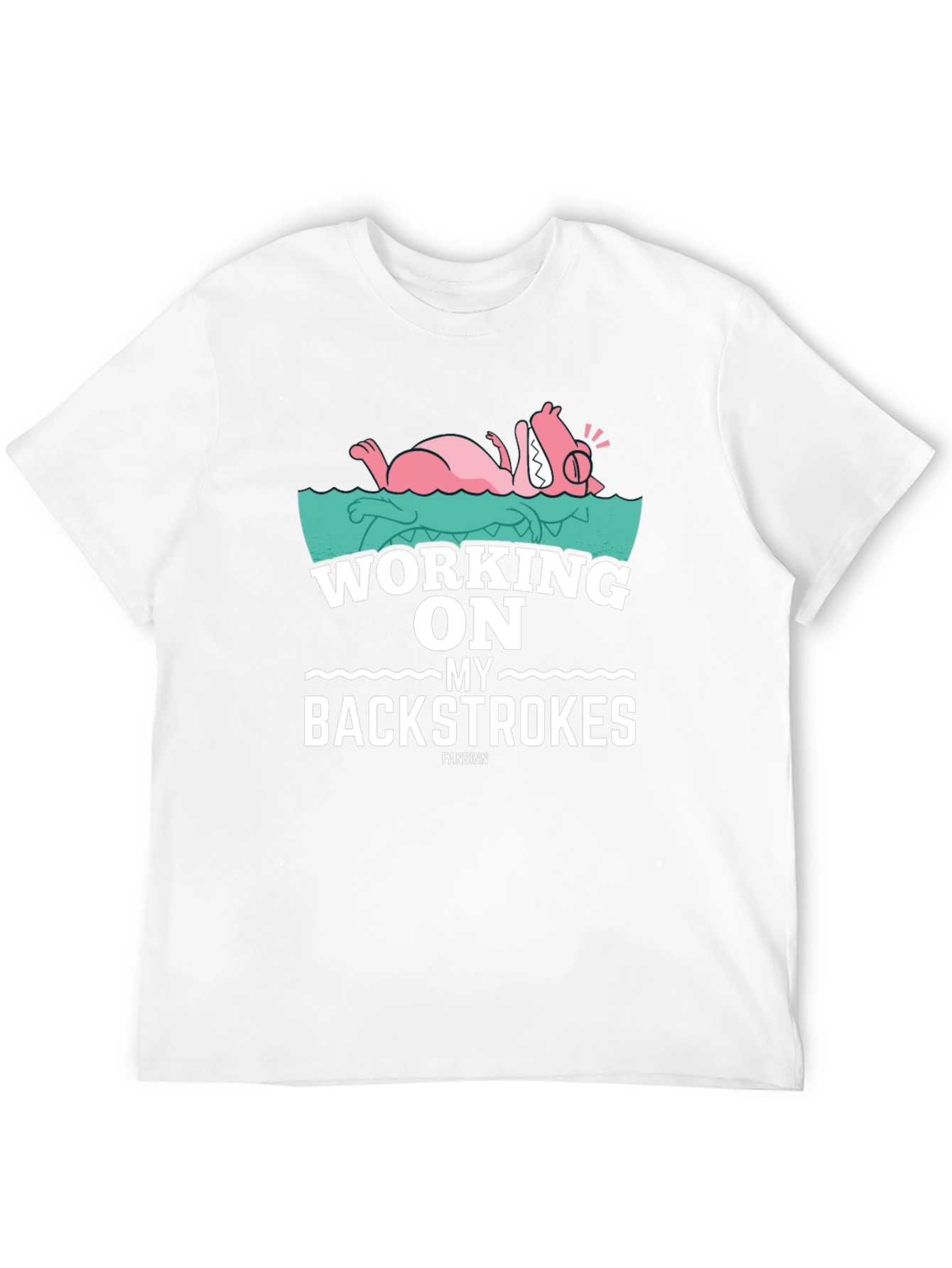 Working on My Backstrokes Tee