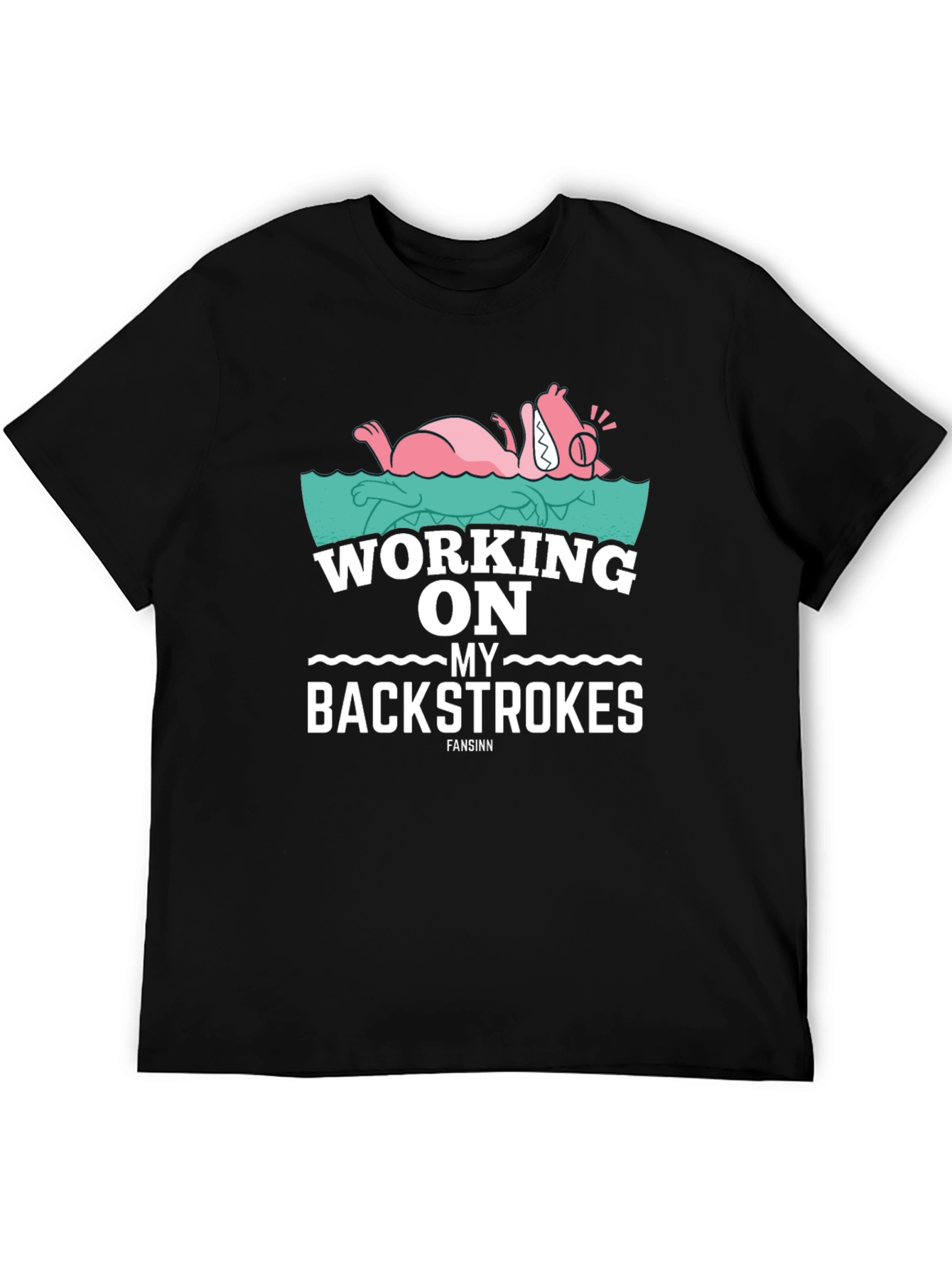 Working on My Backstrokes Tee