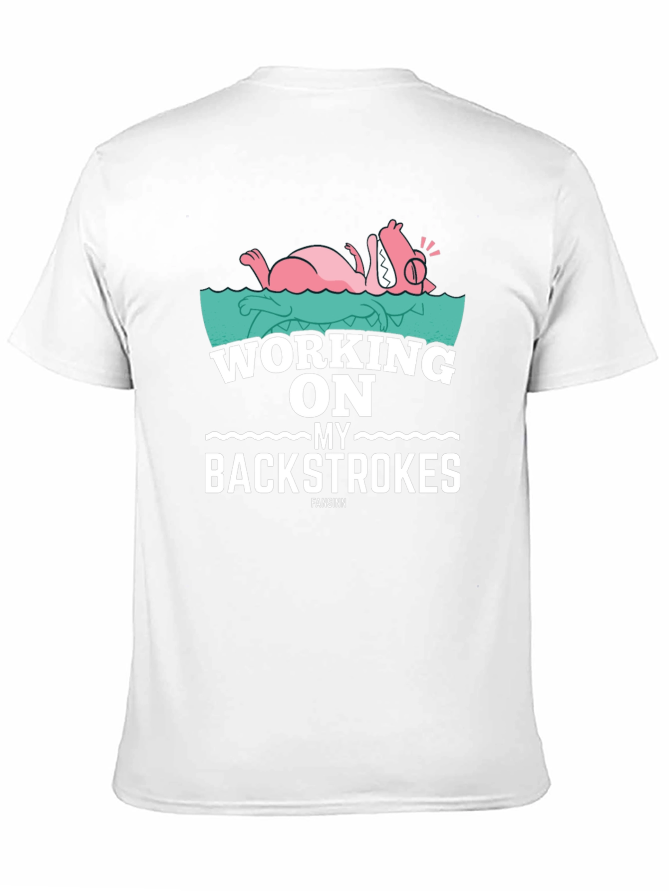 Working on My Backstrokes Tee