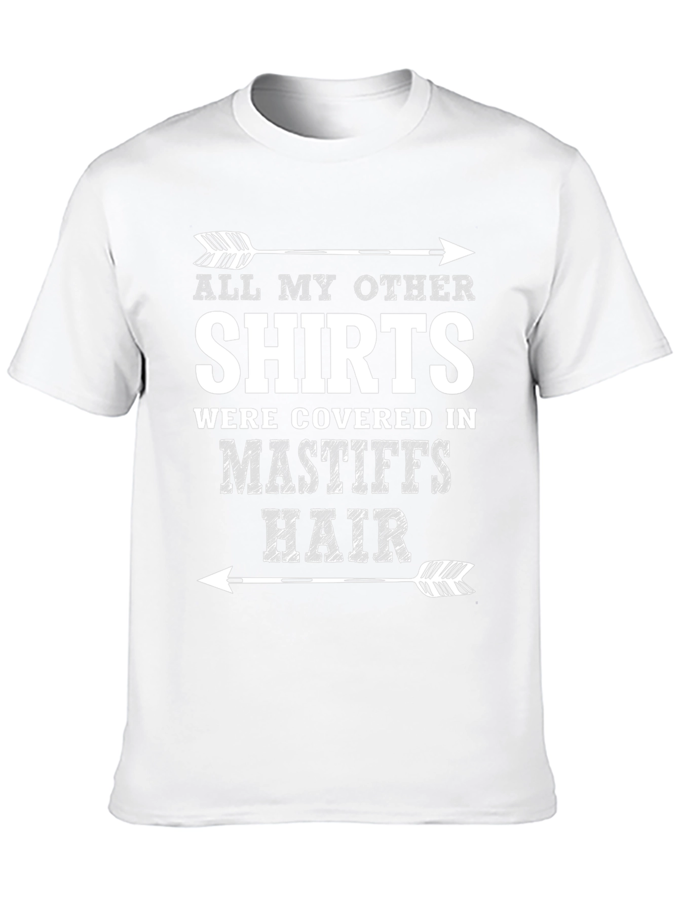 Mastiff Hair Arrow T-Shirt