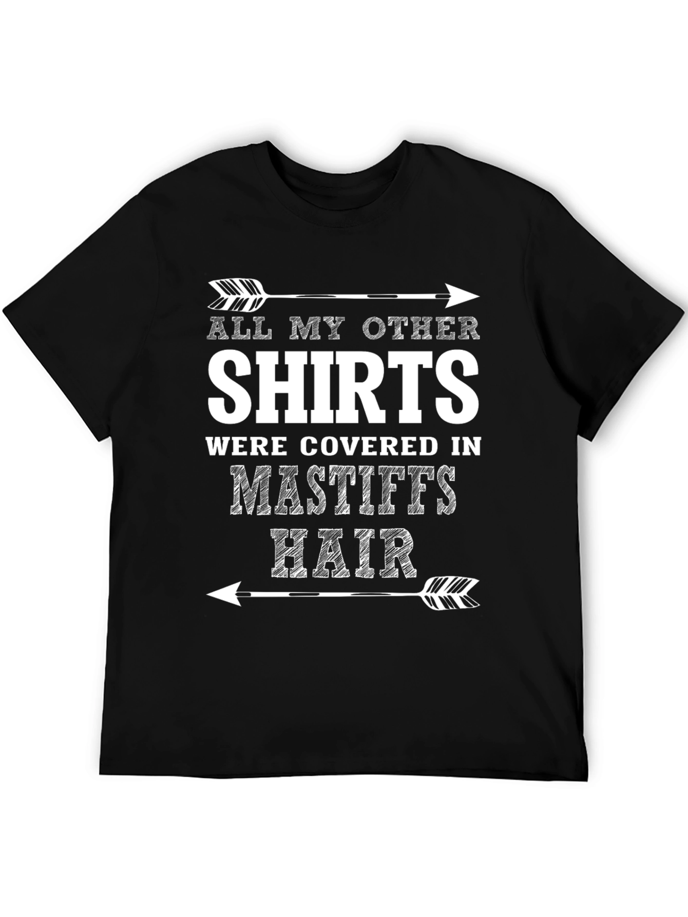 Mastiff Hair Arrow T-Shirt