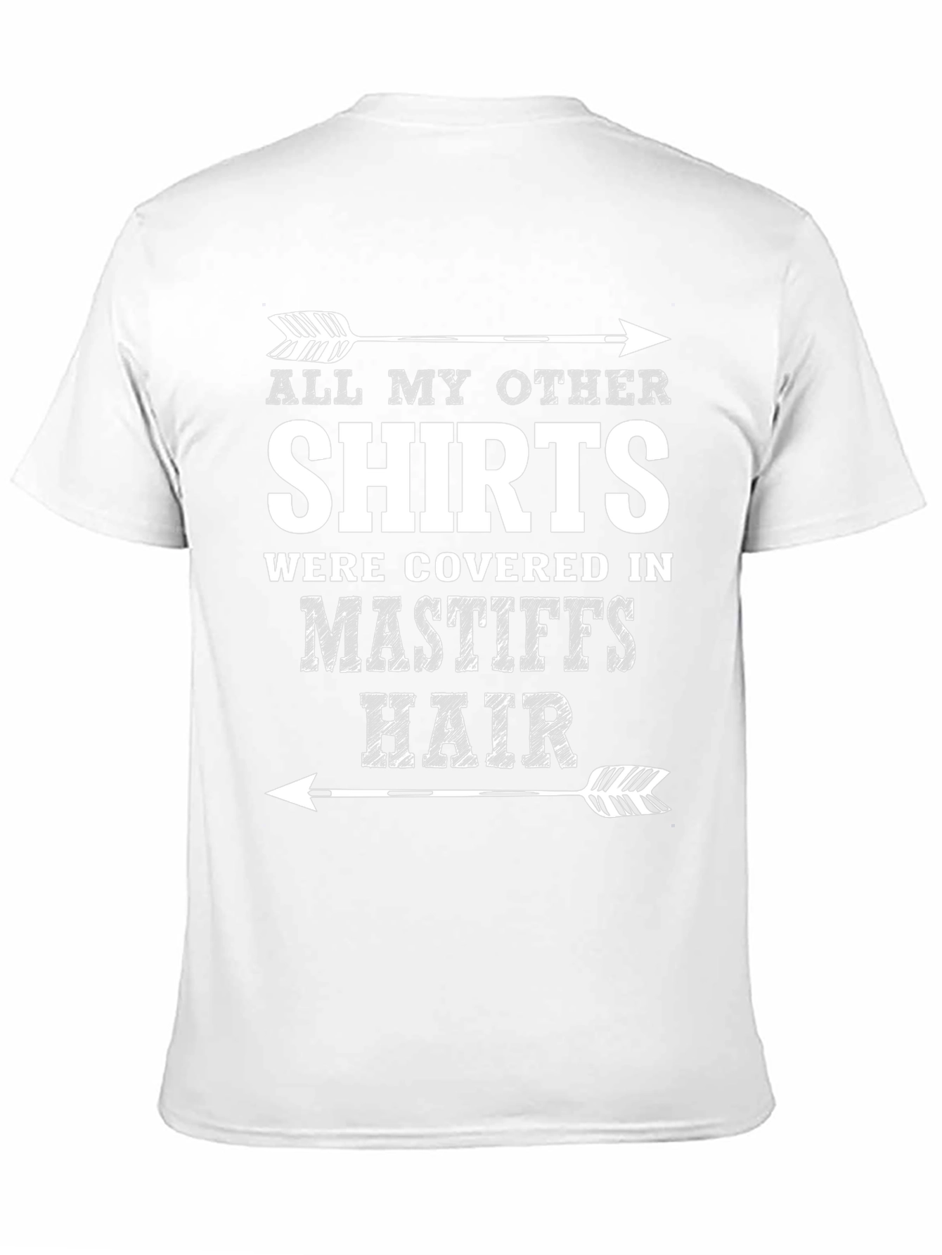 Mastiff Hair Arrow T-Shirt