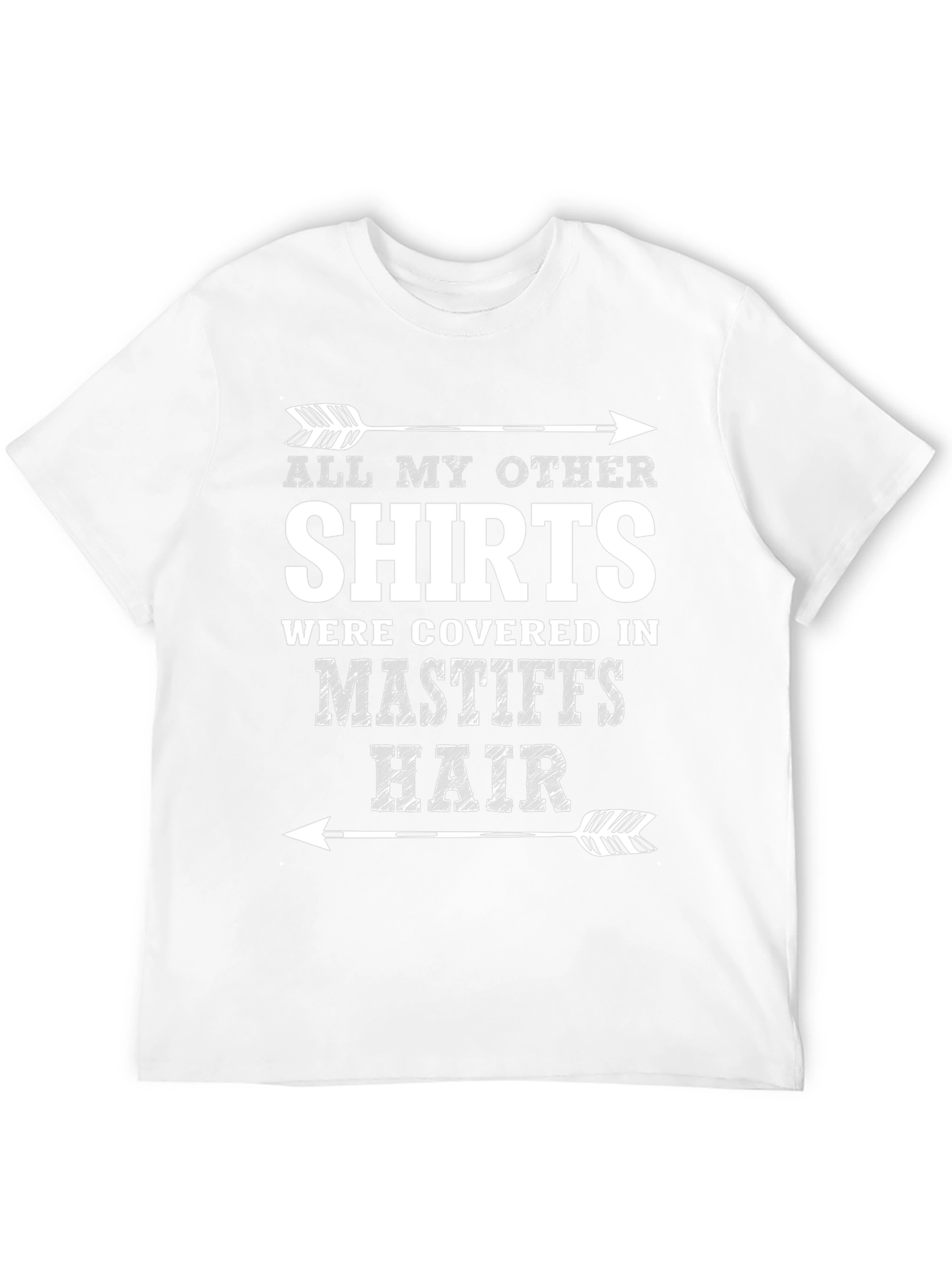 Mastiff Hair Arrow T-Shirt