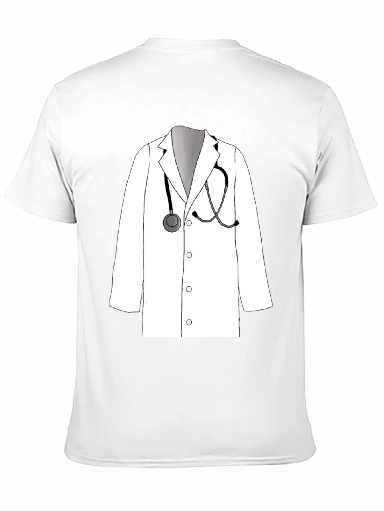 Doctor Lab Coat T-Shirt - Novelty Medical Tee