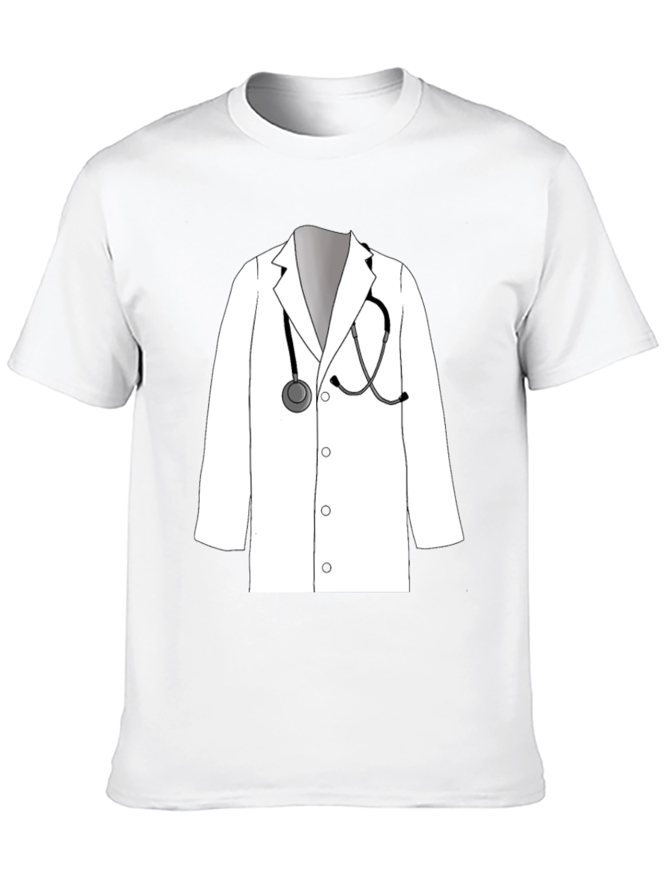 Doctor Lab Coat T-Shirt - Novelty Medical Tee