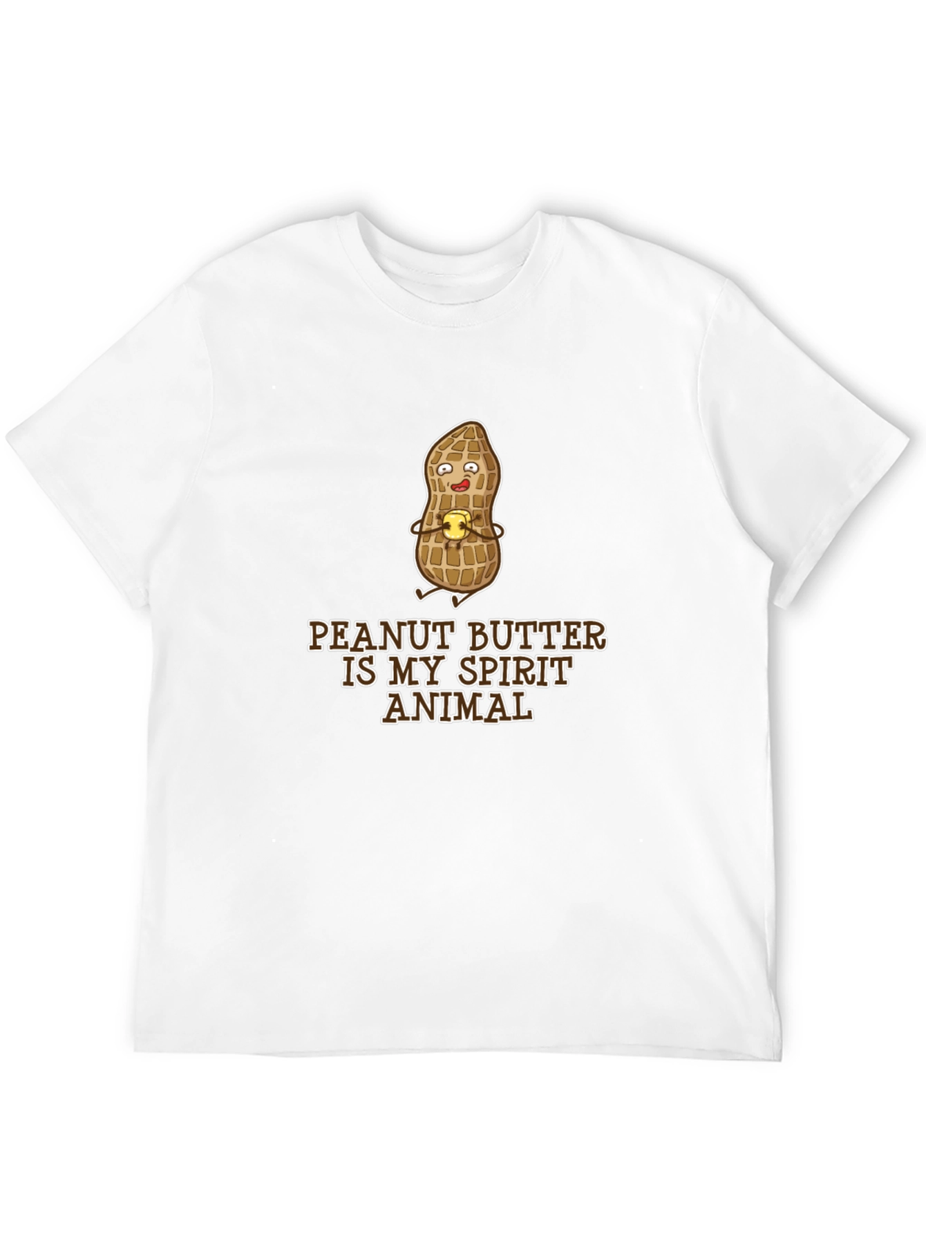 Peanut Butter Spirit Animal Black T-Shirt