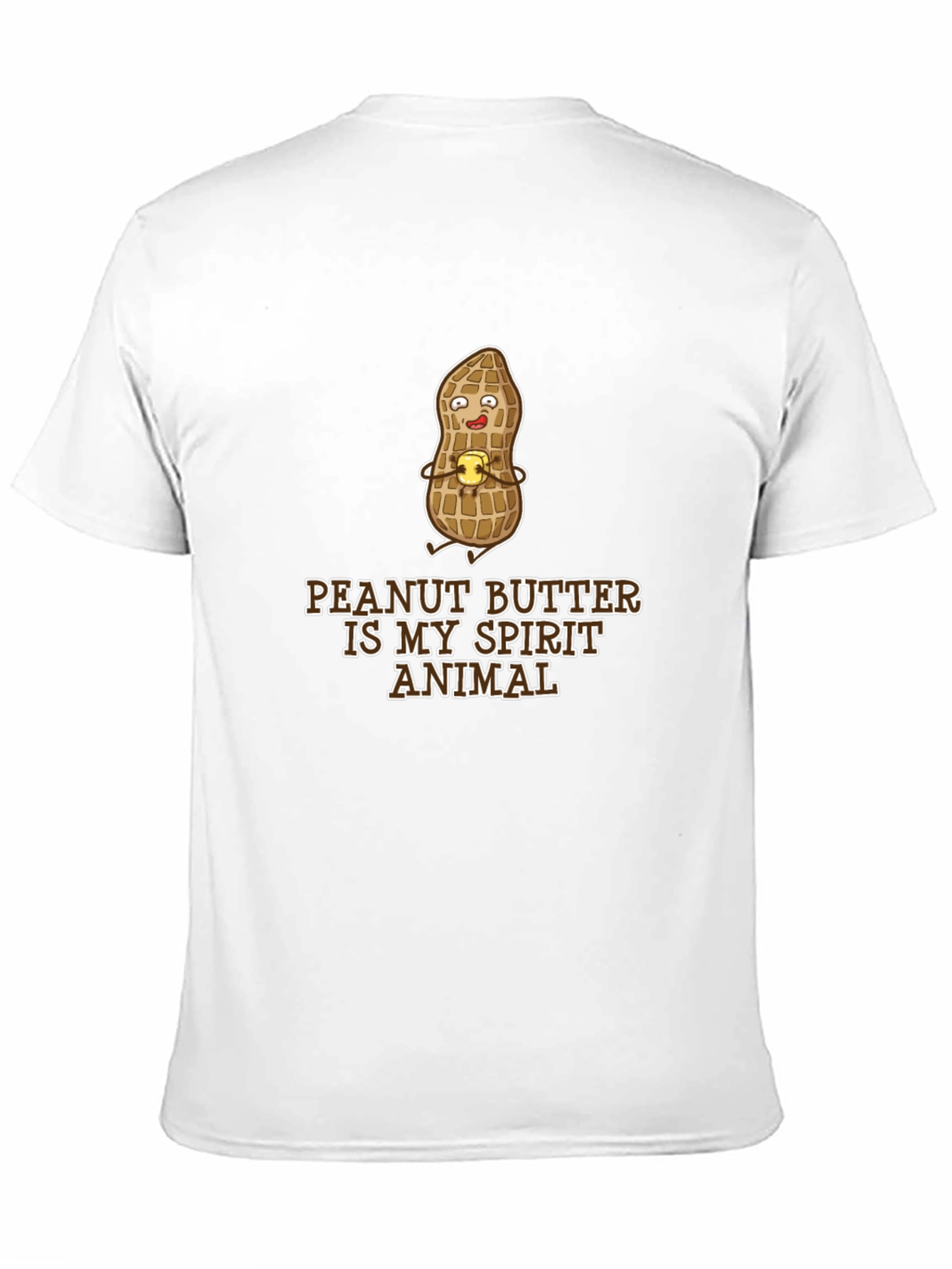 Peanut Butter Spirit Animal Black T-Shirt