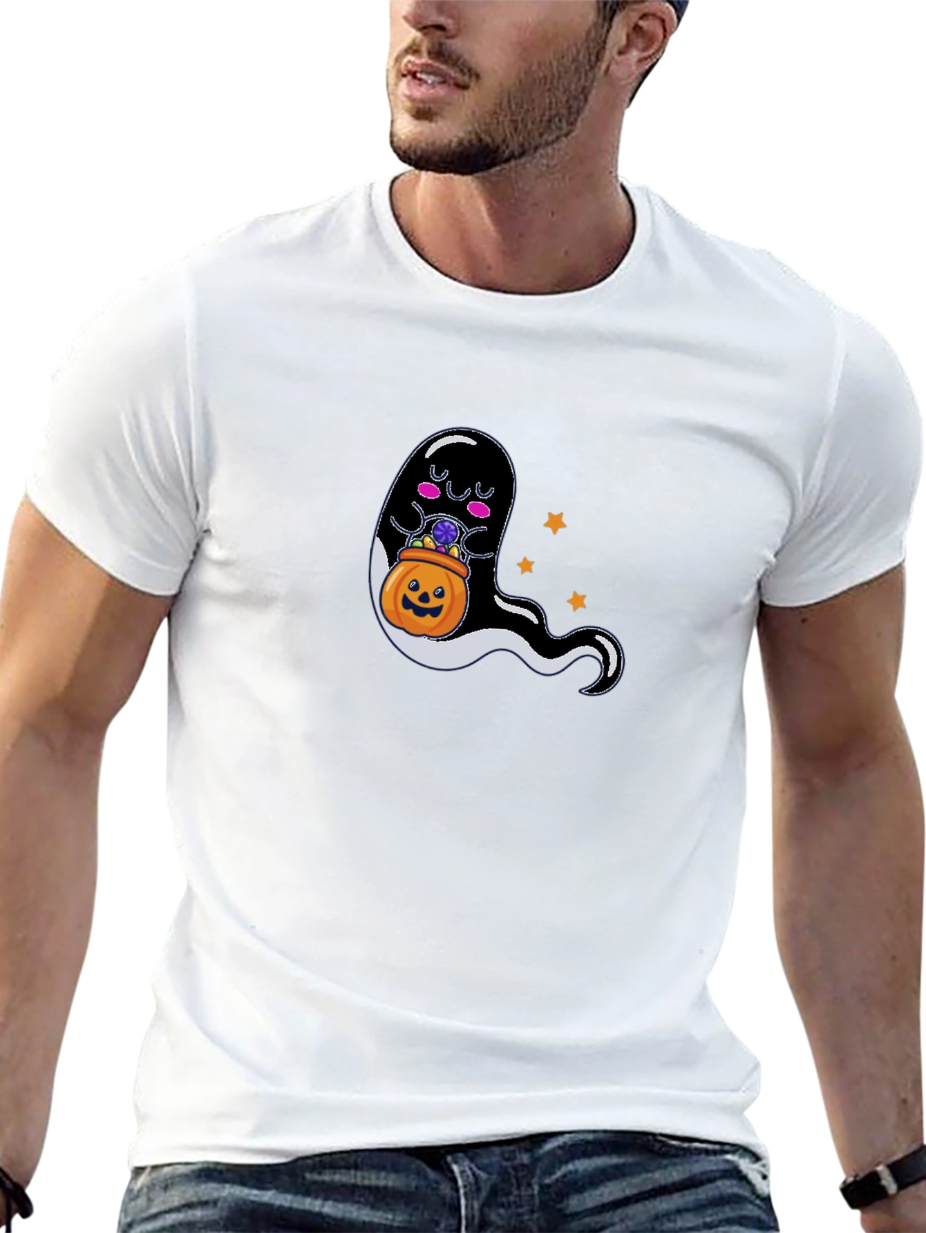 Cute Halloween Ghost T-Shirt
