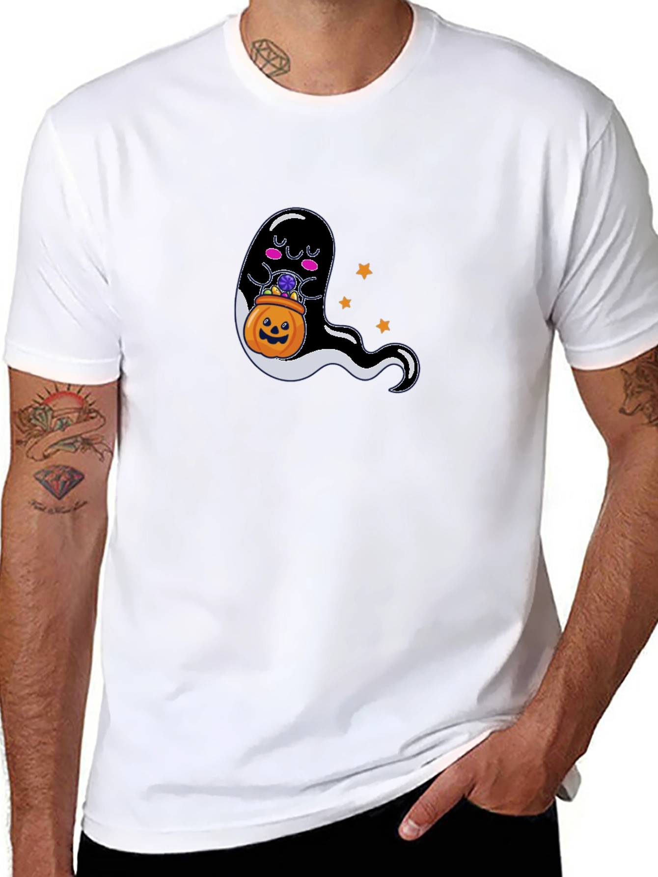 Cute Halloween Ghost T-Shirt