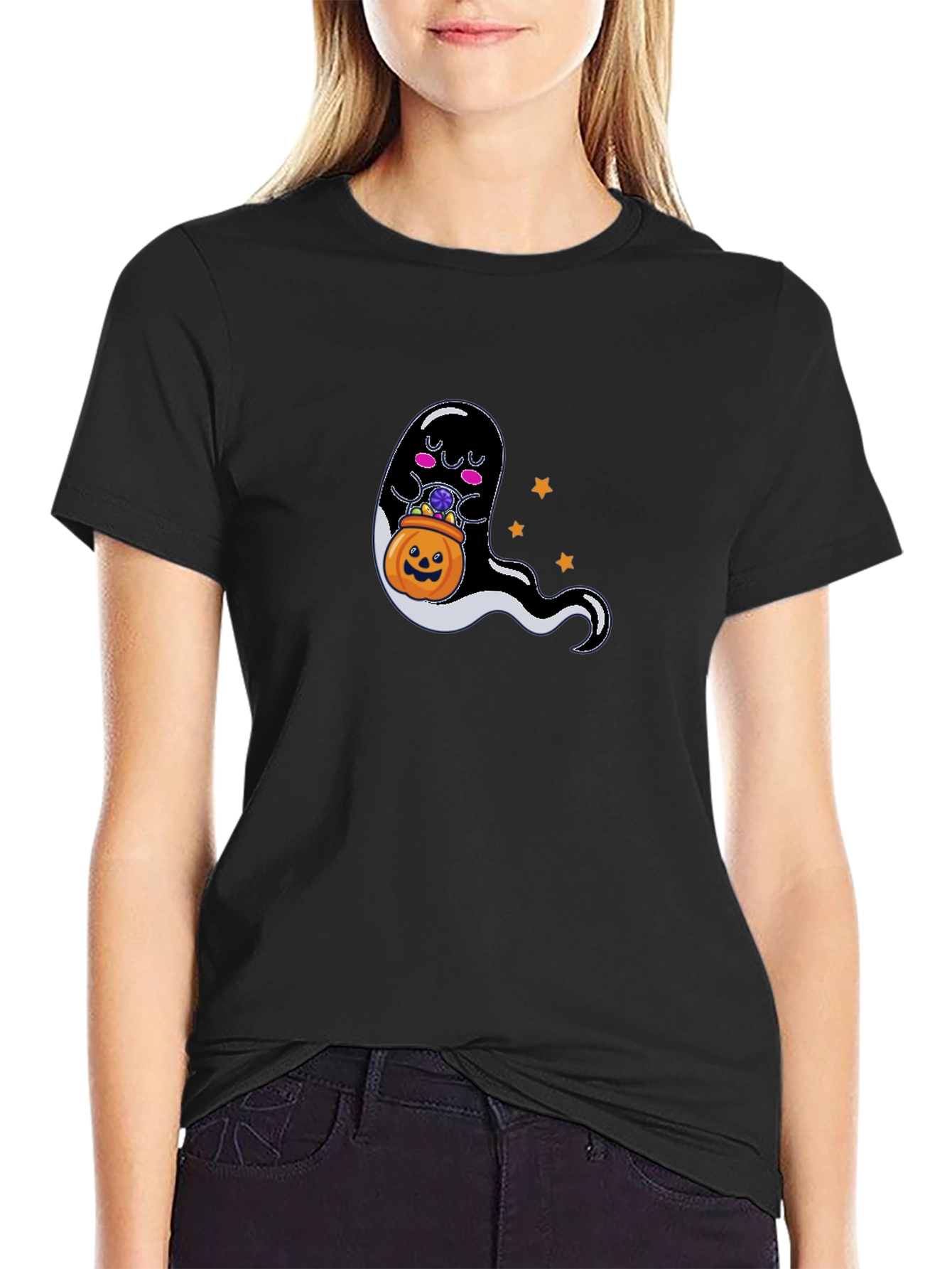 Cute Halloween Ghost T-Shirt
