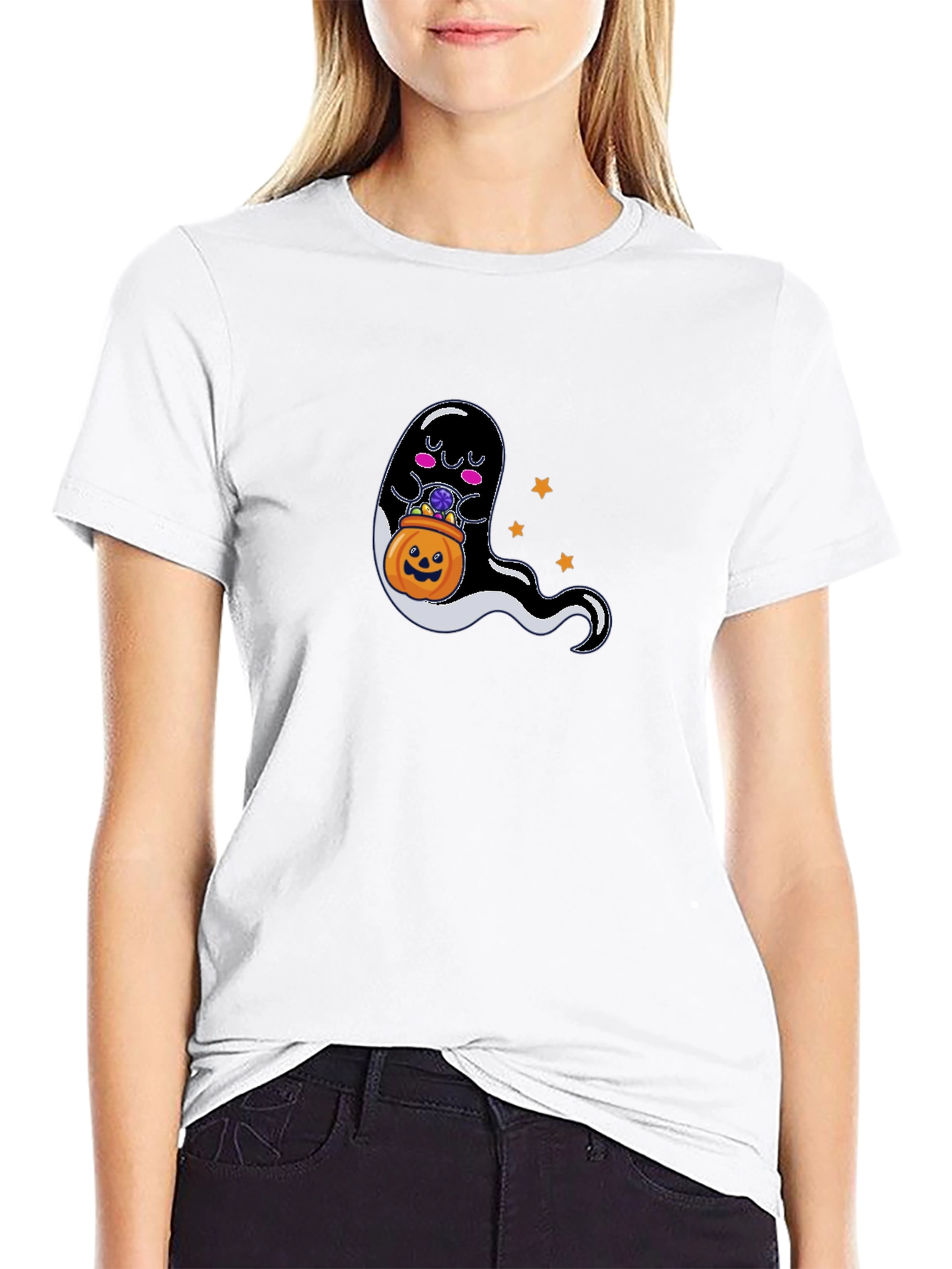Cute Halloween Ghost T-Shirt
