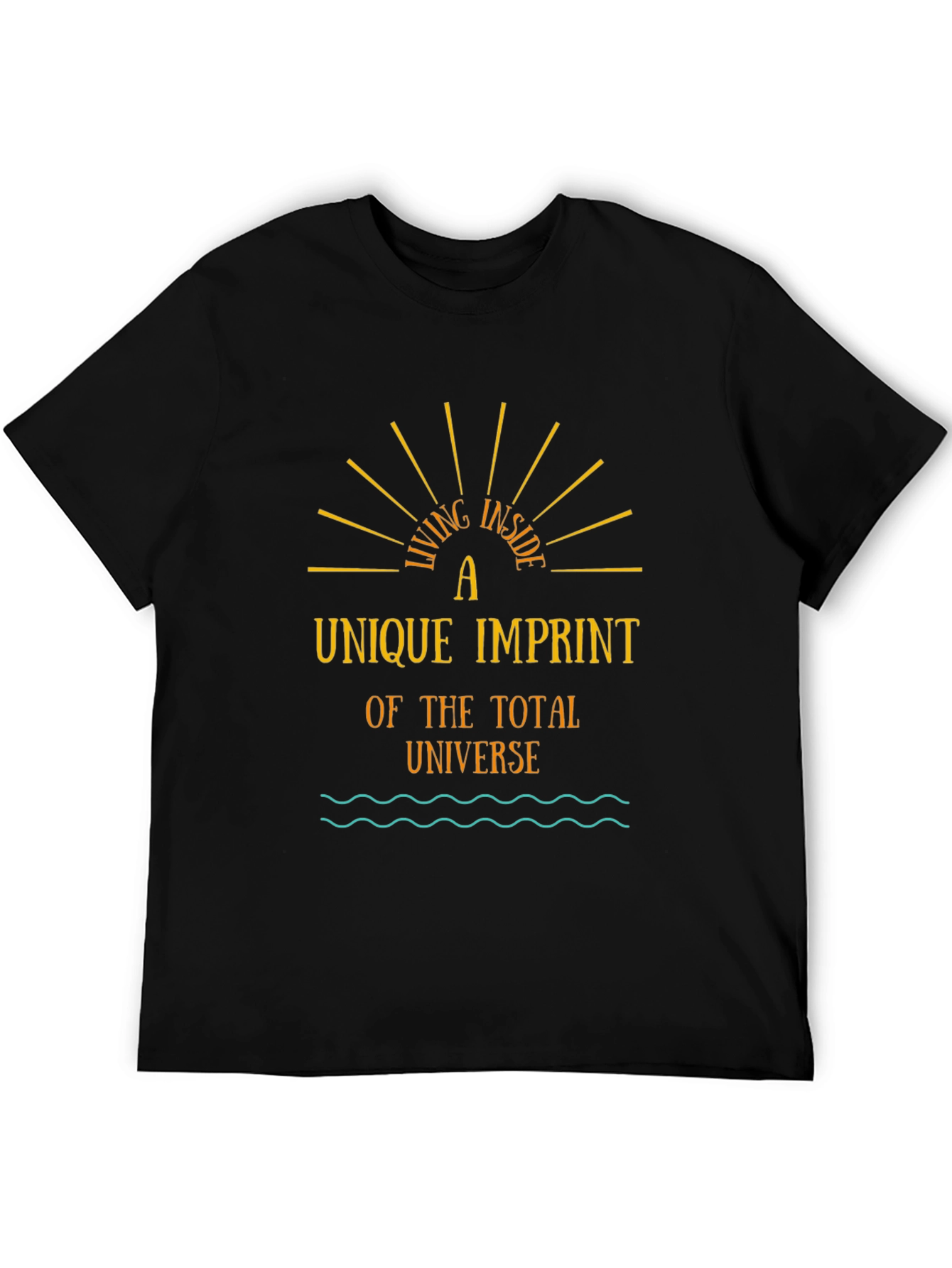 Unique Imprint Tee - Living Inside the Universe