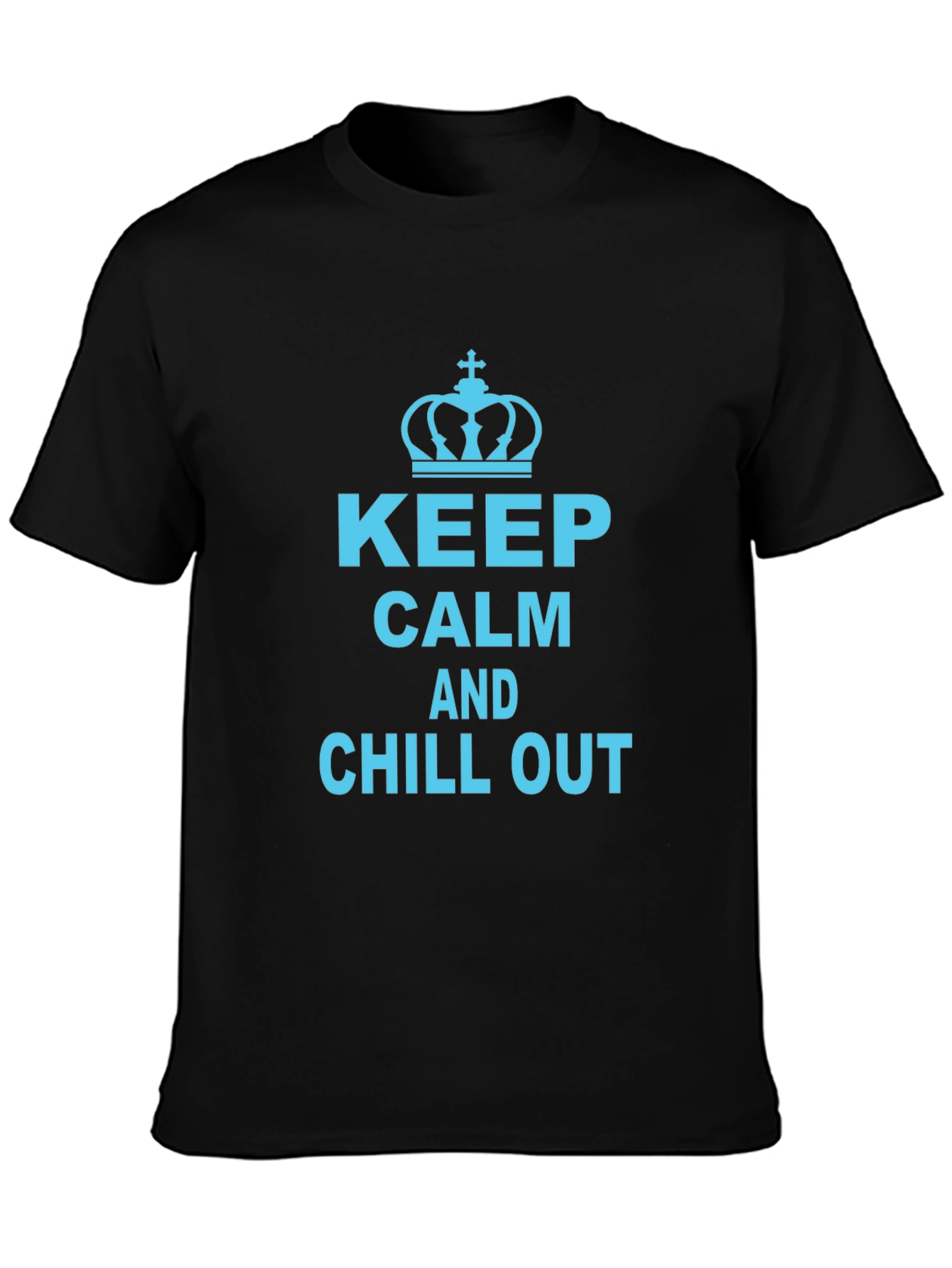 Keep Calm and Chill Out Graphic T-Shirt