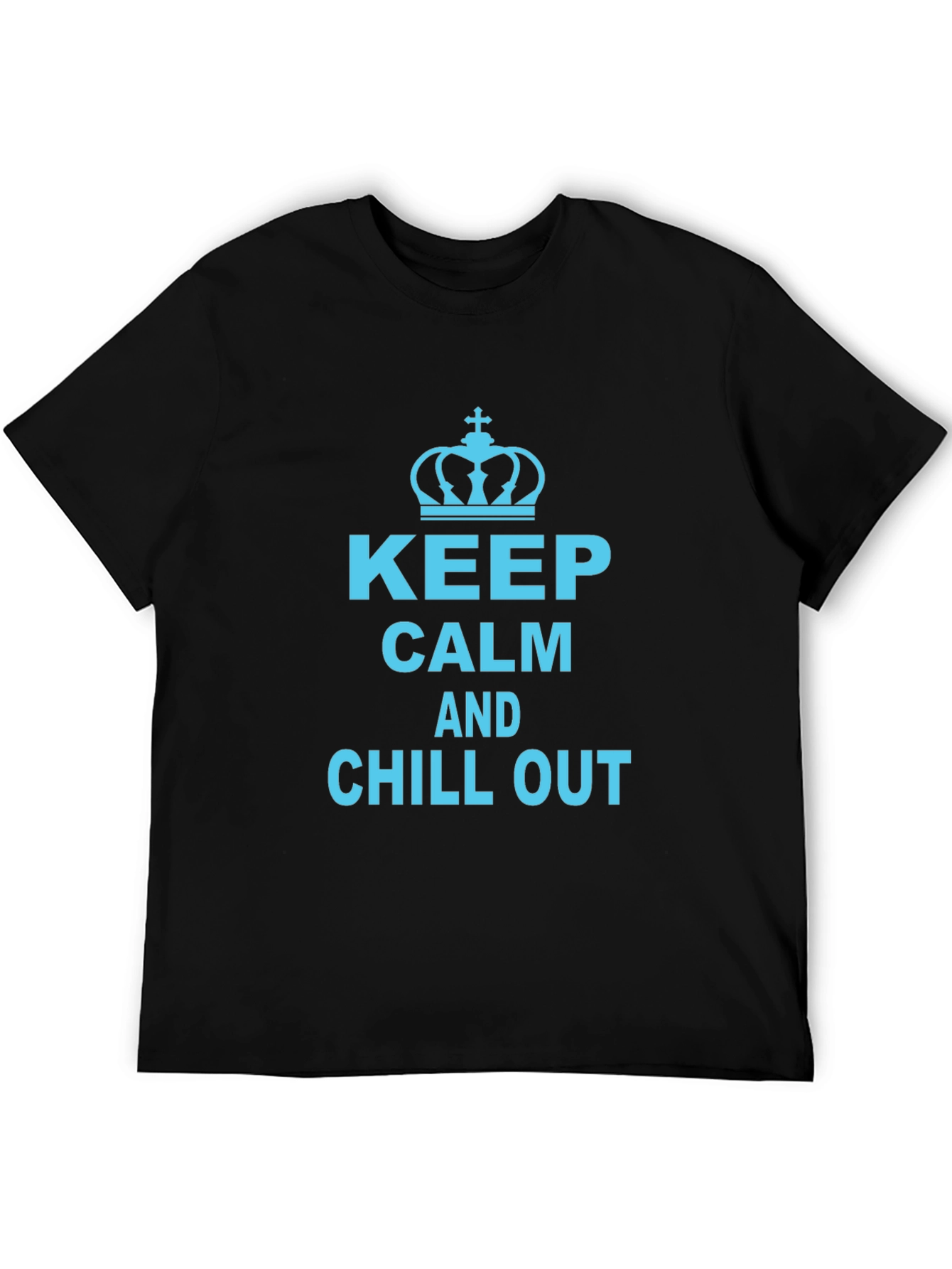 Keep Calm and Chill Out Graphic T-Shirt