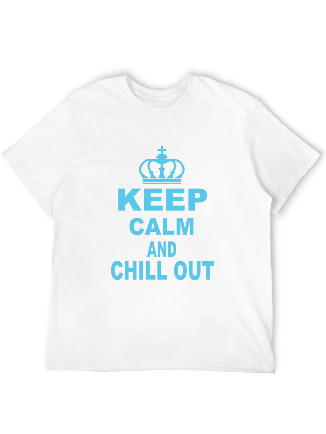 Keep Calm and Chill Out Graphic T-Shirt