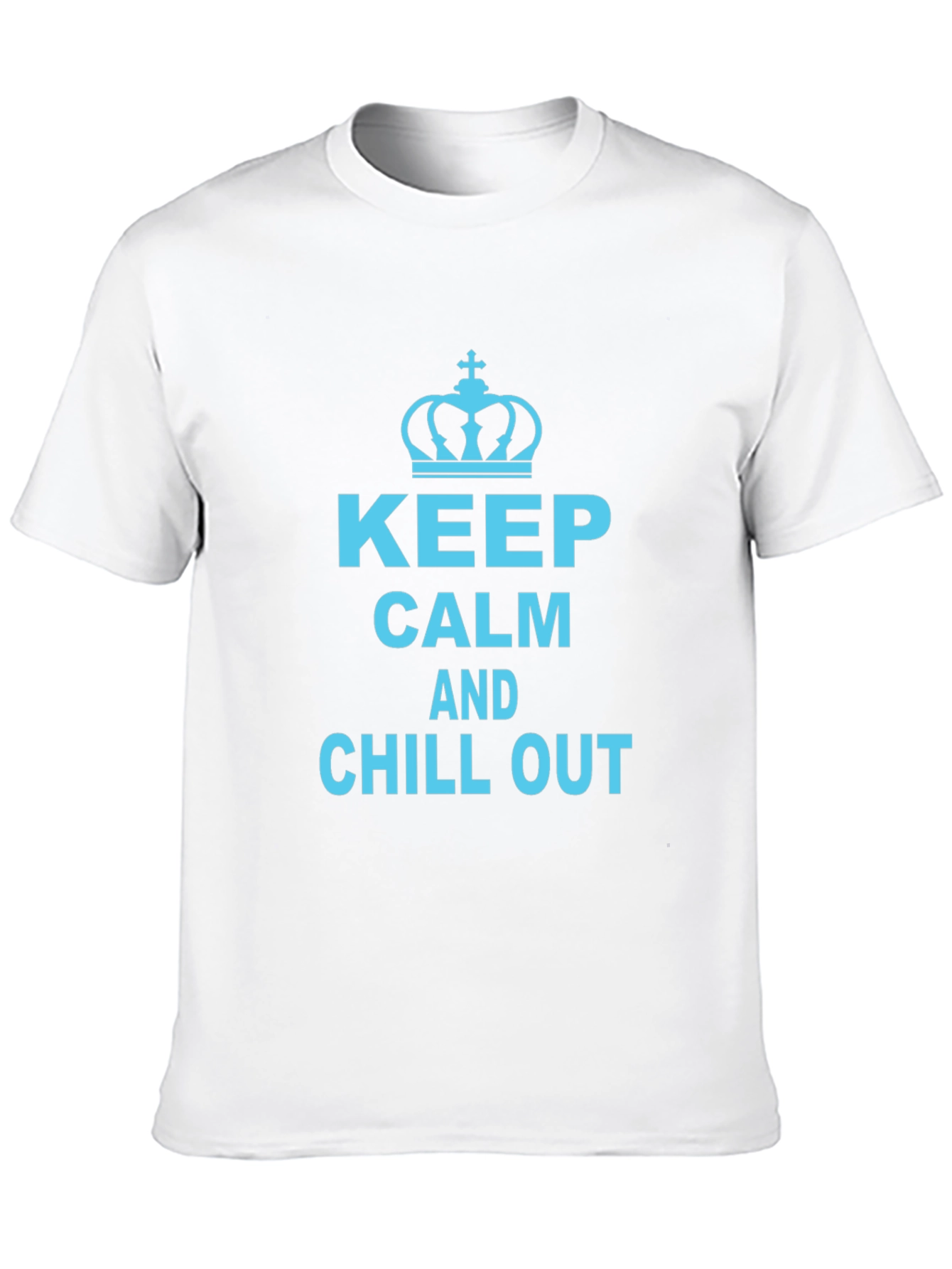 Keep Calm and Chill Out Graphic T-Shirt