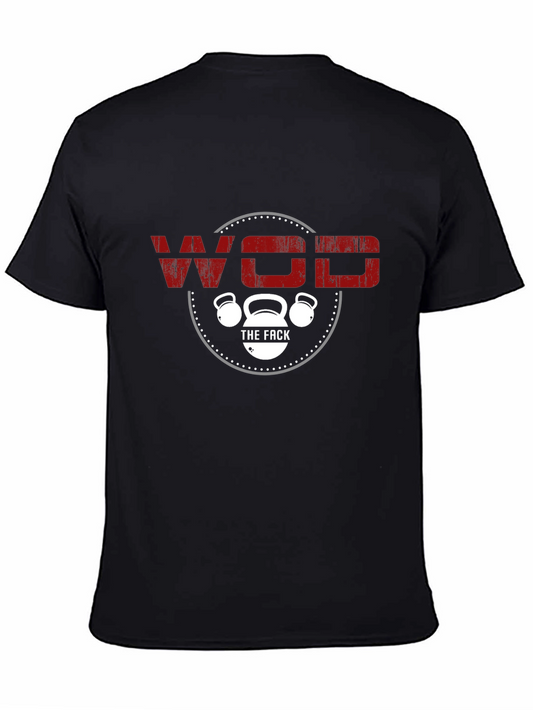 WOD The Fack Kettlebell Black T-Shirt