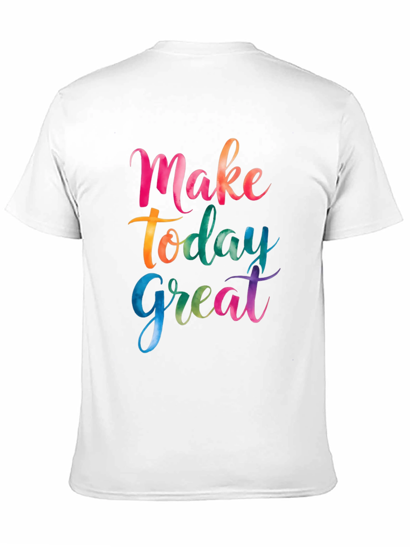 Make Today Great Black Graphic T-Shirt