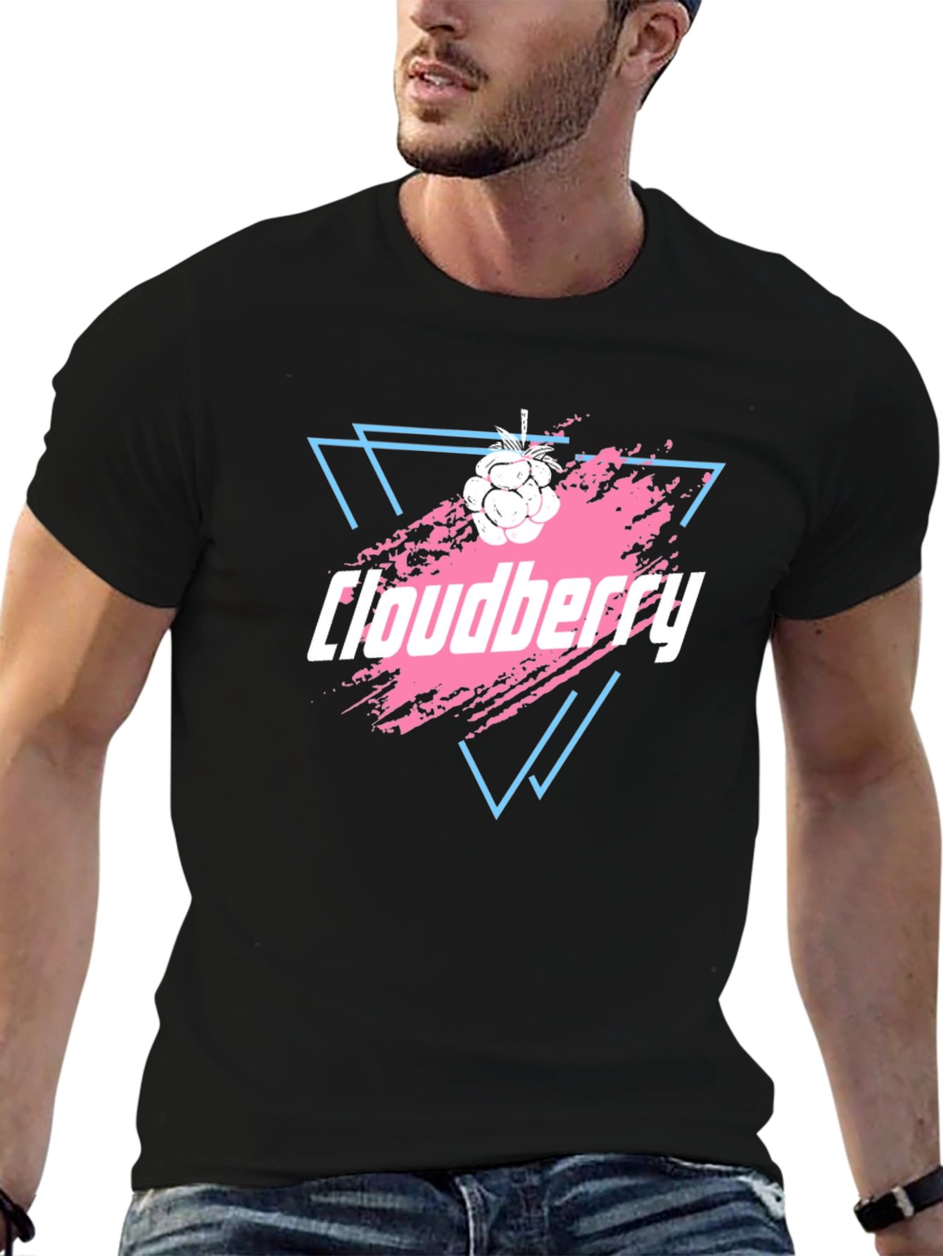 Cloudberry Graphic T-Shirt - Black