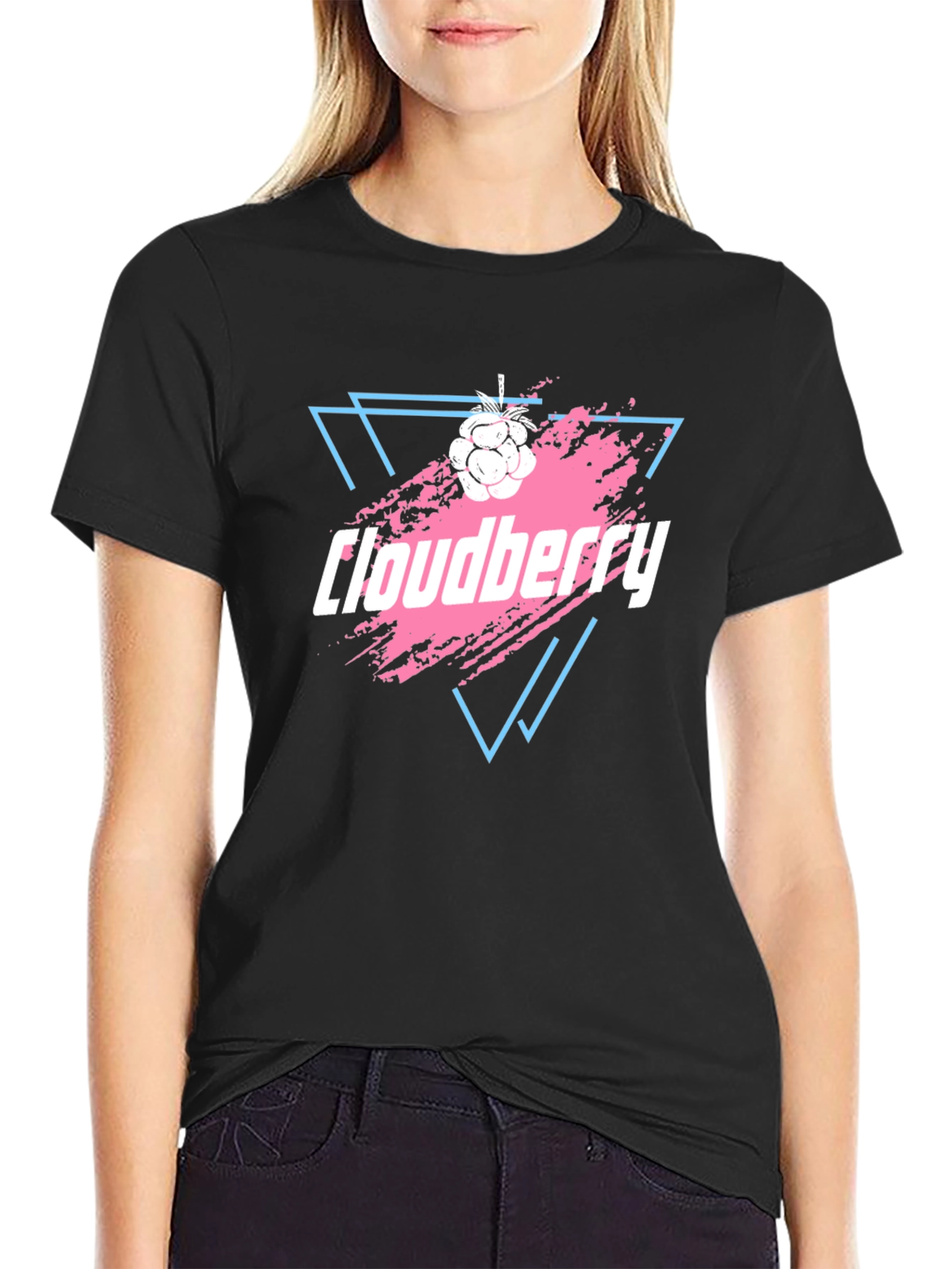 Cloudberry Graphic T-Shirt - Black