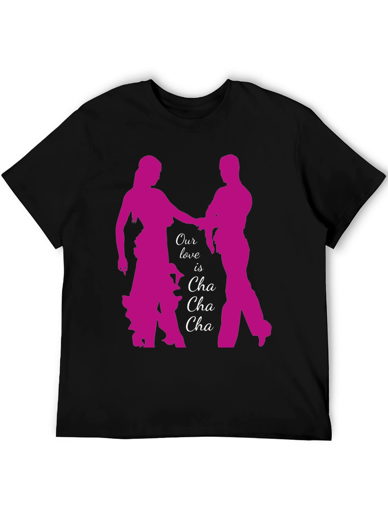 Cha Cha Love T-Shirt - Dancing Couple Tee