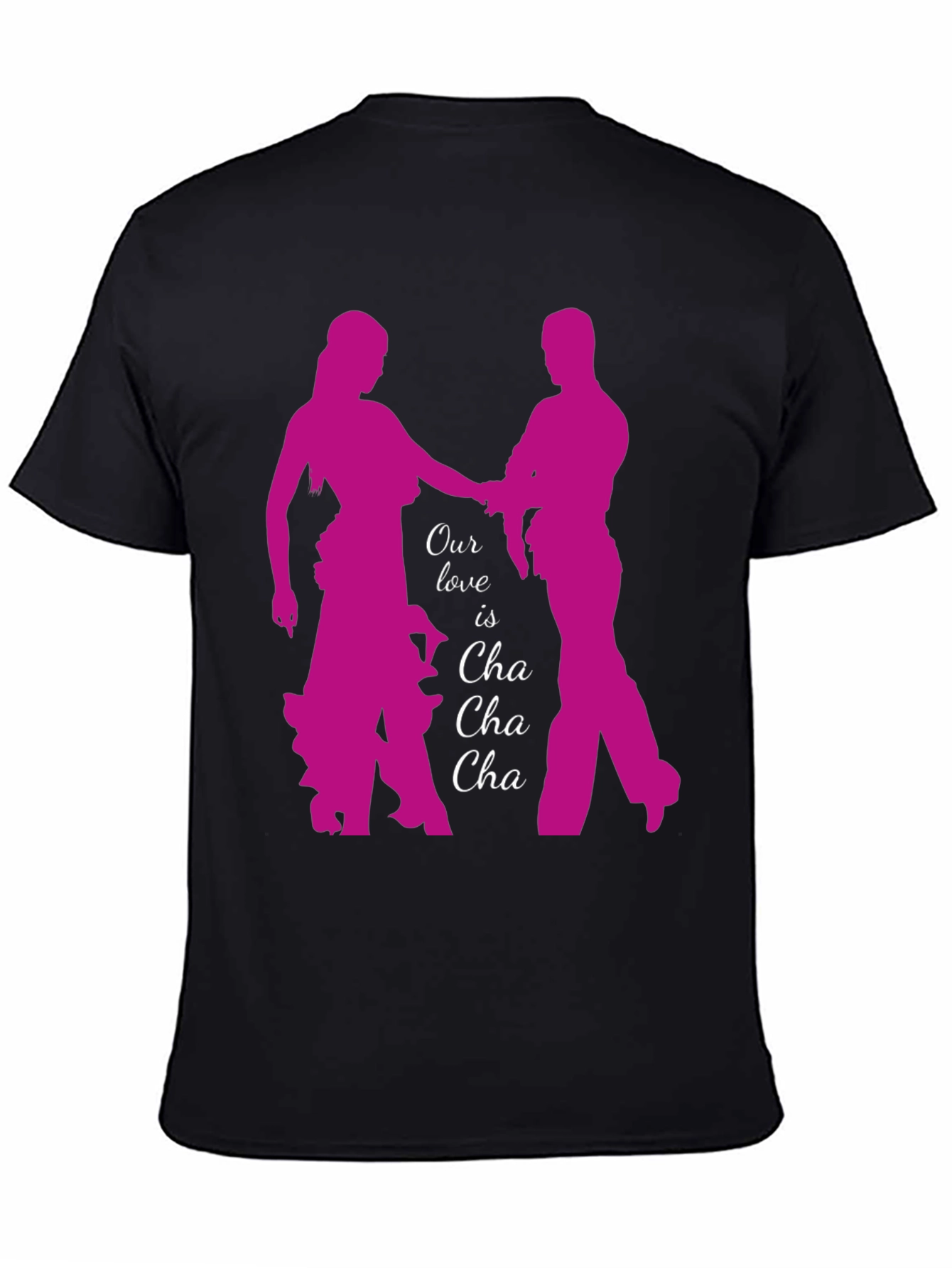 Cha Cha Love T-Shirt - Dancing Couple Tee