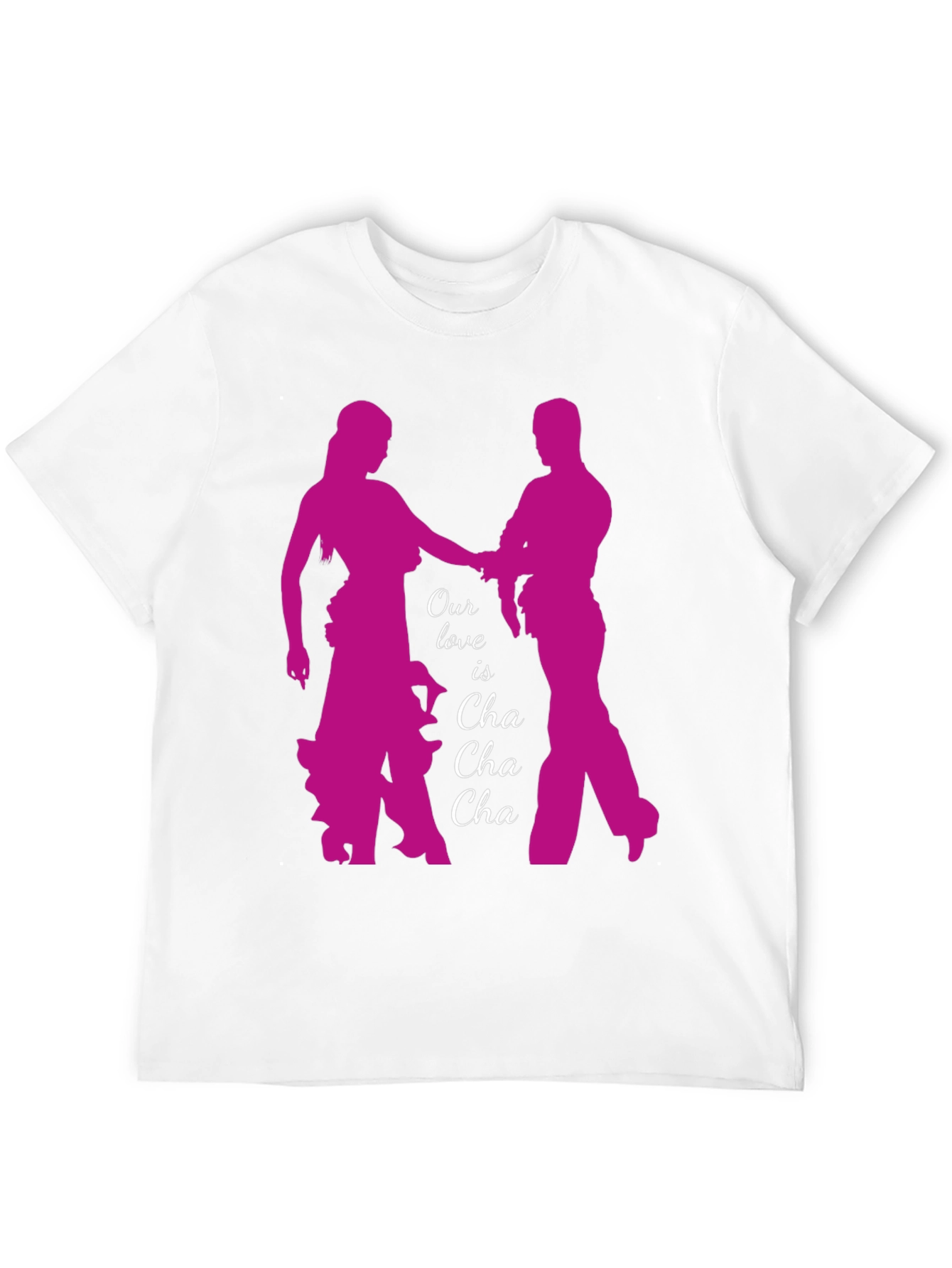 Cha Cha Love T-Shirt - Dancing Couple Tee