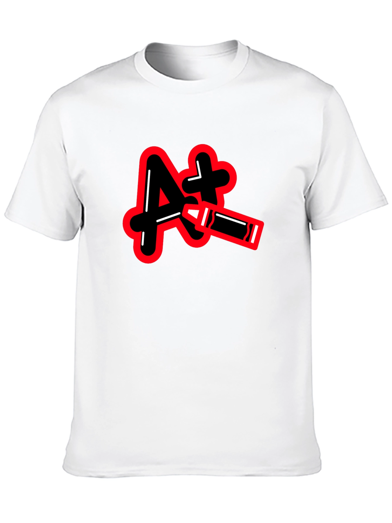 A+ Teacher T-Shirt Funny Grading Graphic Tee