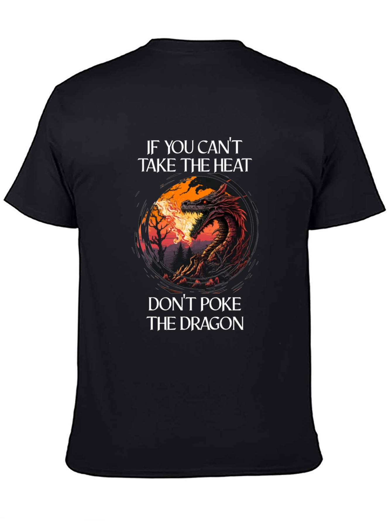 Dragon Heat T-Shirt - Fantasy Graphic Tee