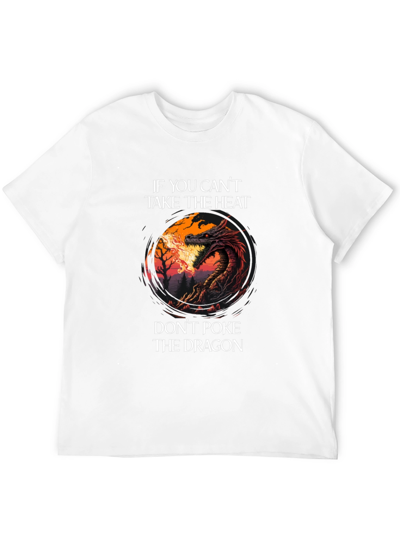 Dragon Heat T-Shirt - Fantasy Graphic Tee