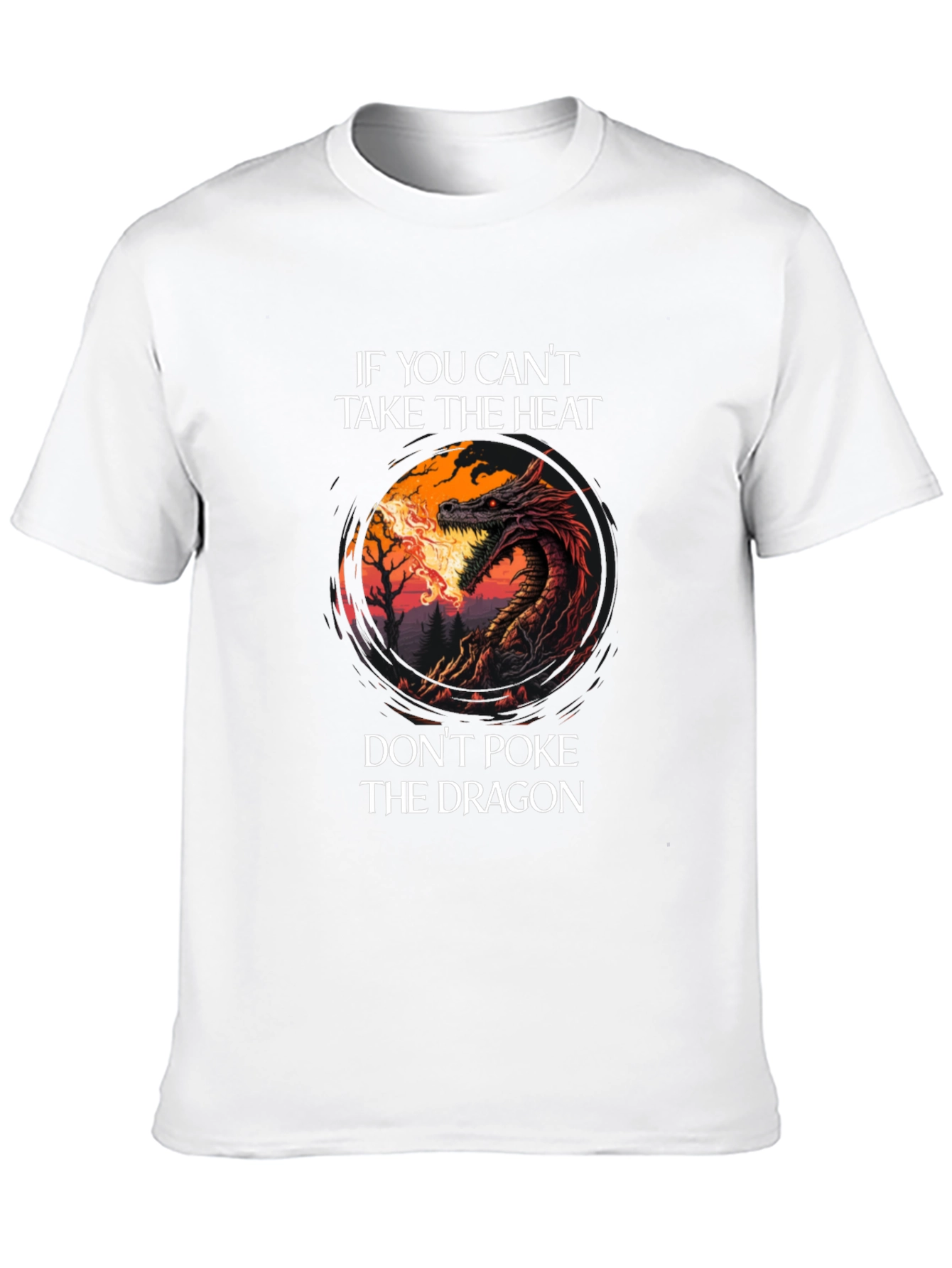 Dragon Heat T-Shirt - Fantasy Graphic Tee