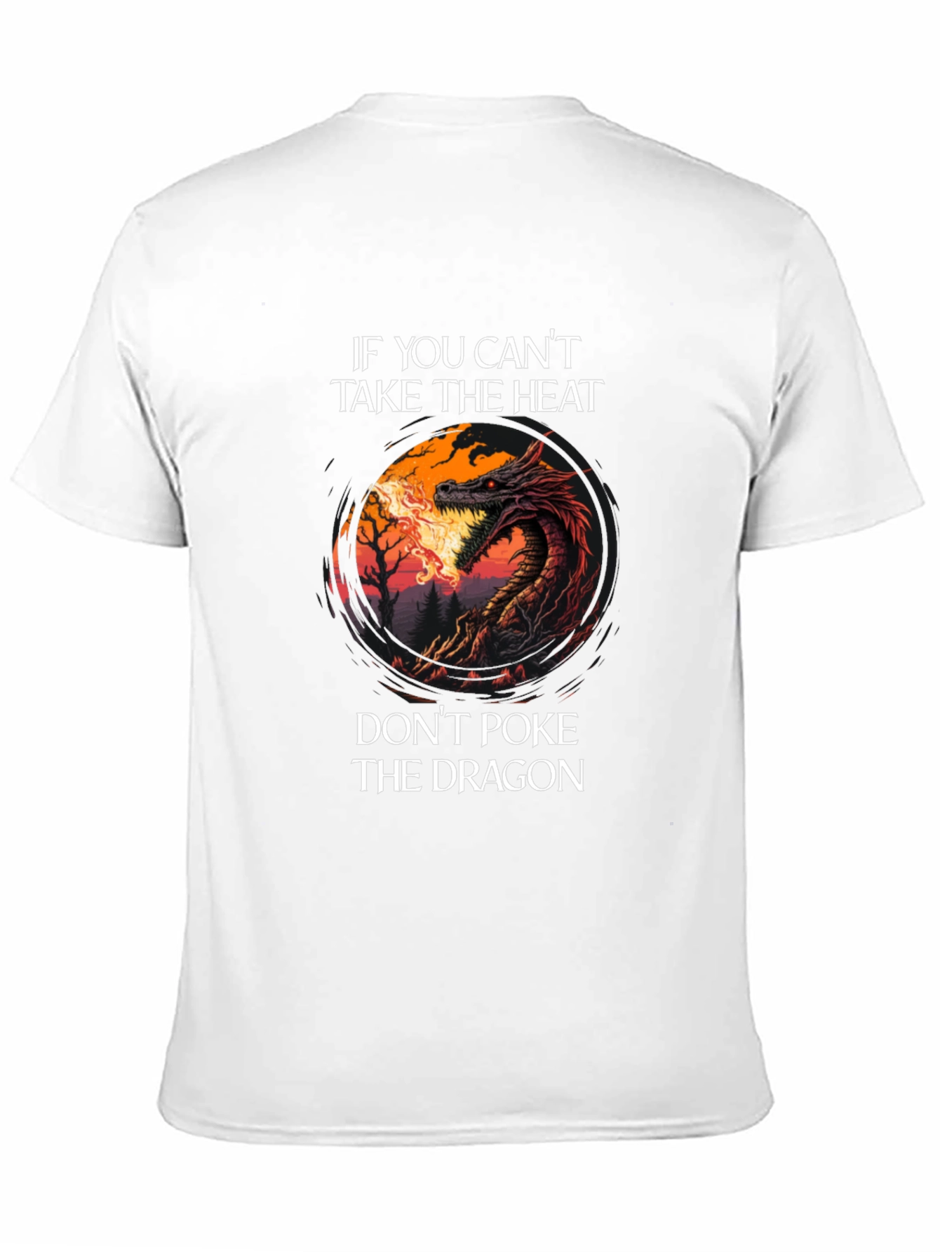 Dragon Heat T-Shirt - Fantasy Graphic Tee