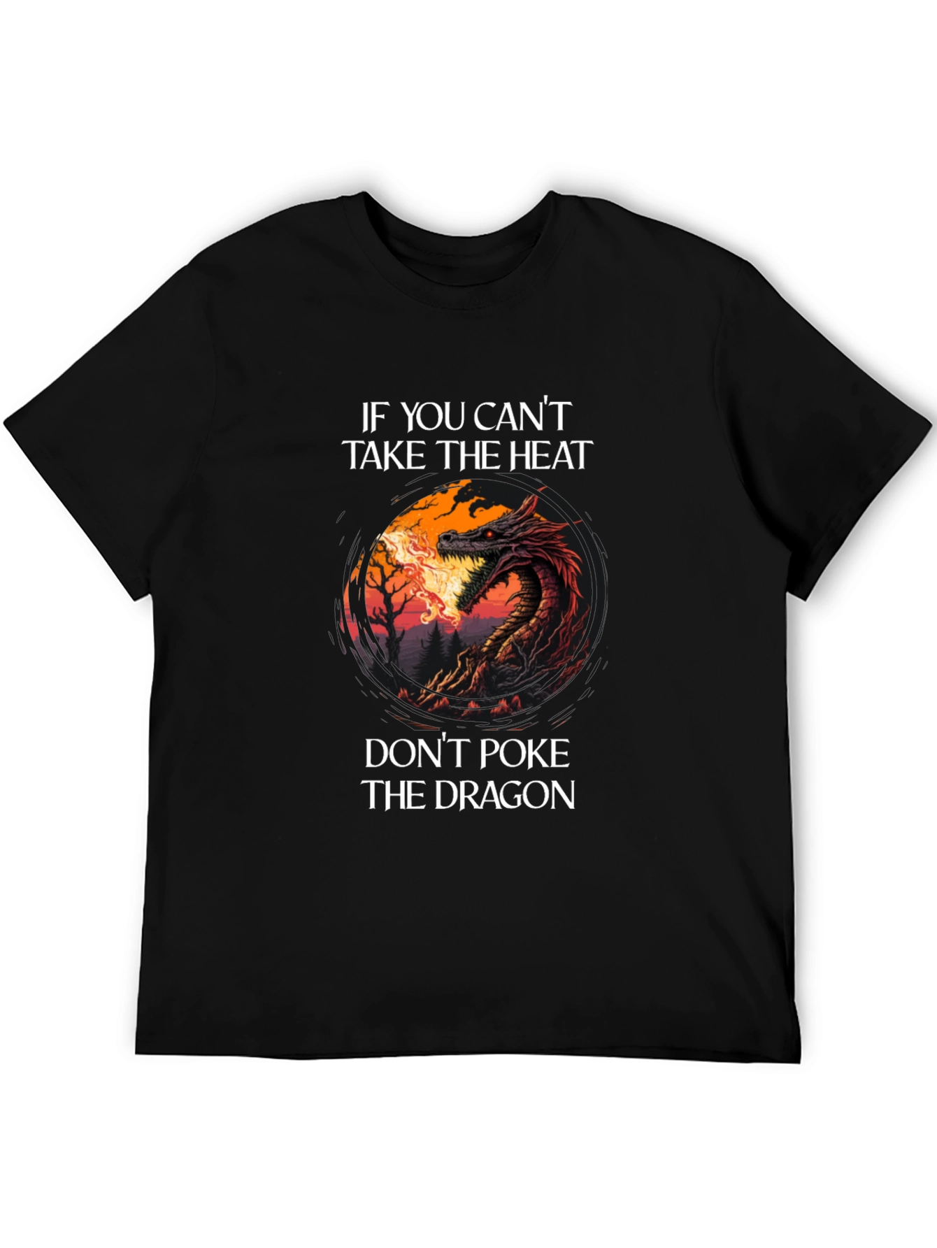 Dragon Heat T-Shirt - Fantasy Graphic Tee