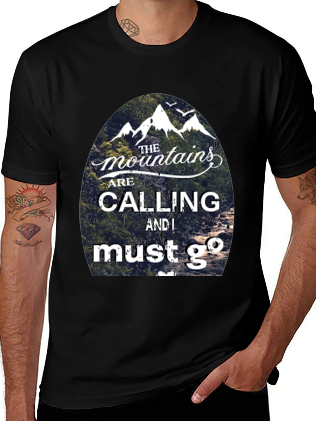 Mountains are Calling Graphic Tee