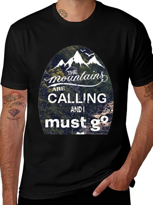 Mountains are Calling Graphic Tee
