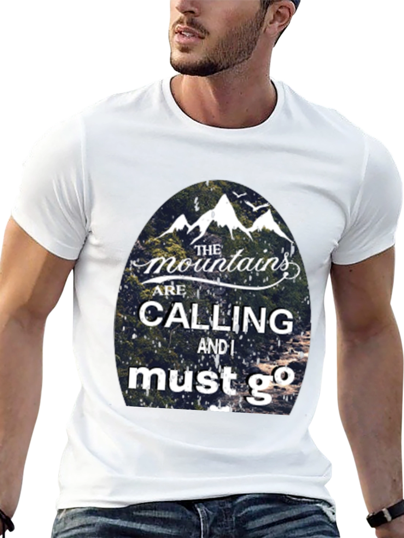 Mountains are Calling Graphic Tee