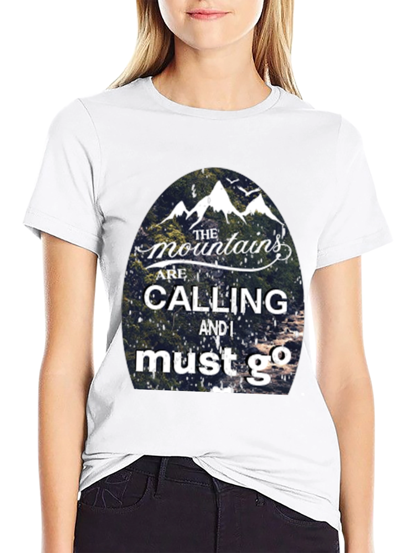 Mountains are Calling Graphic Tee
