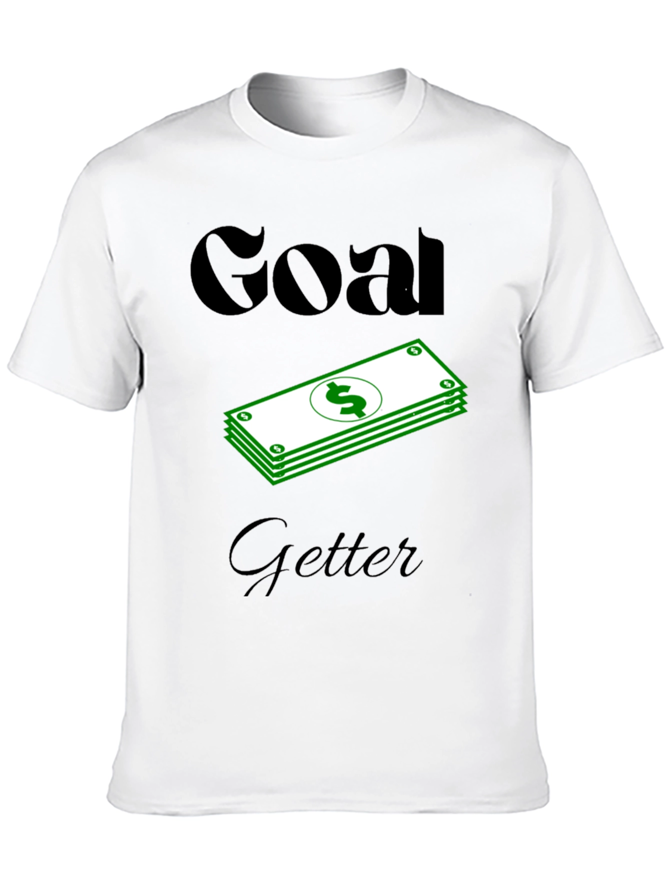Goal Getter Graphic T-Shirt - Black