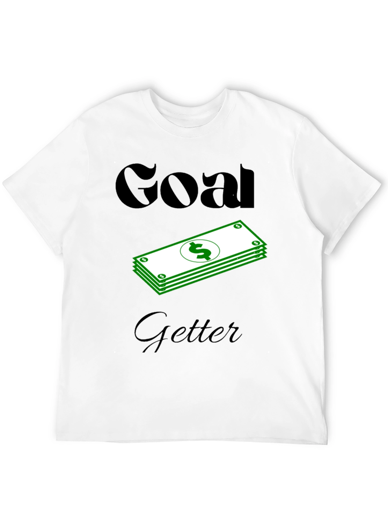 Goal Getter Graphic T-Shirt - Black