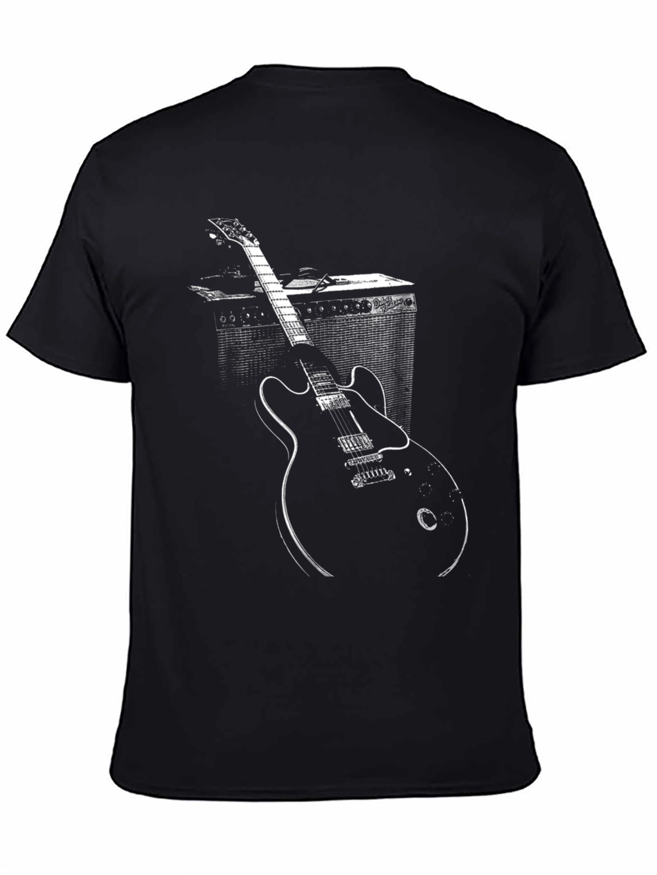 Guitar T-Shirt: Rock Band Graphic Tee