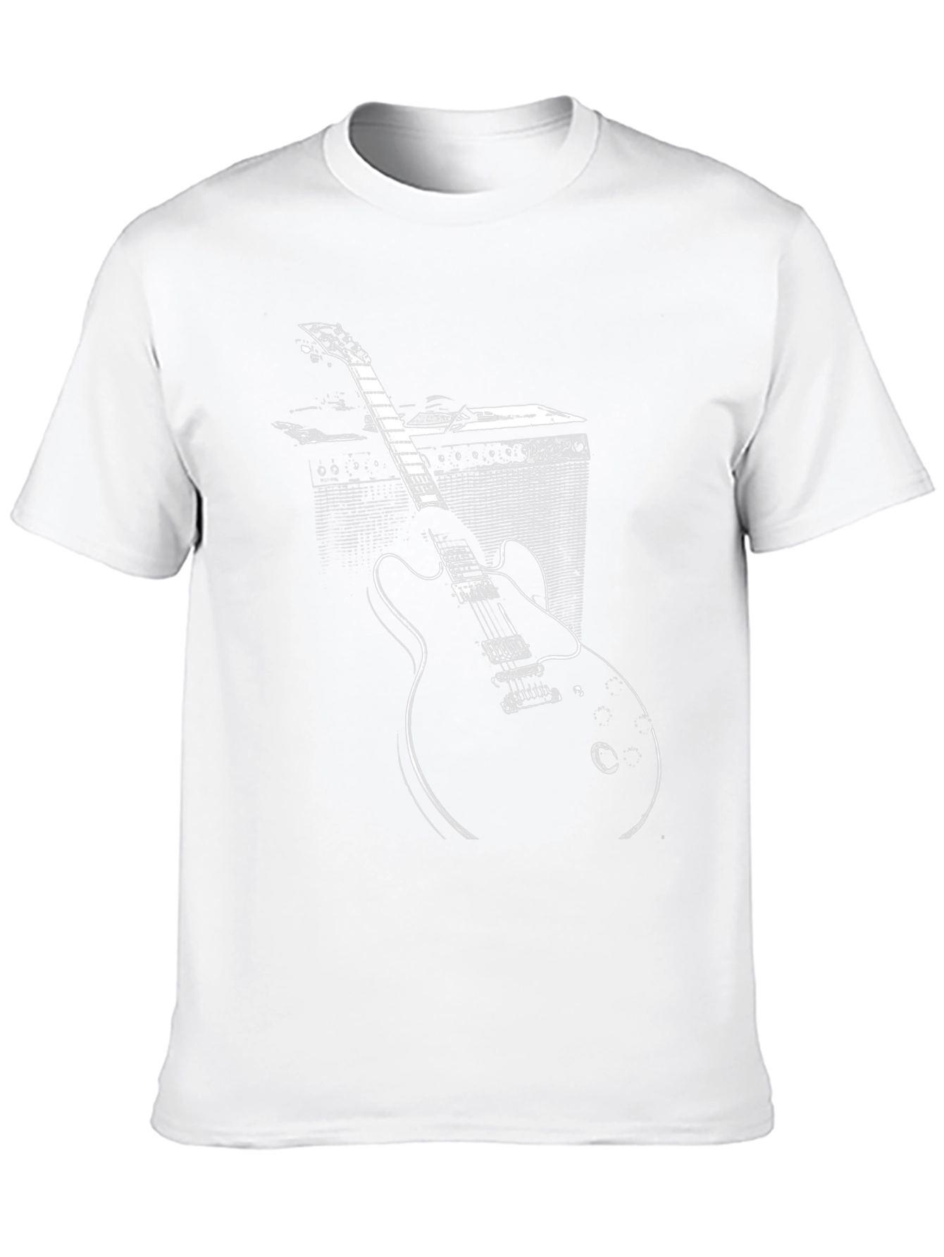 Guitar T-Shirt: Rock Band Graphic Tee