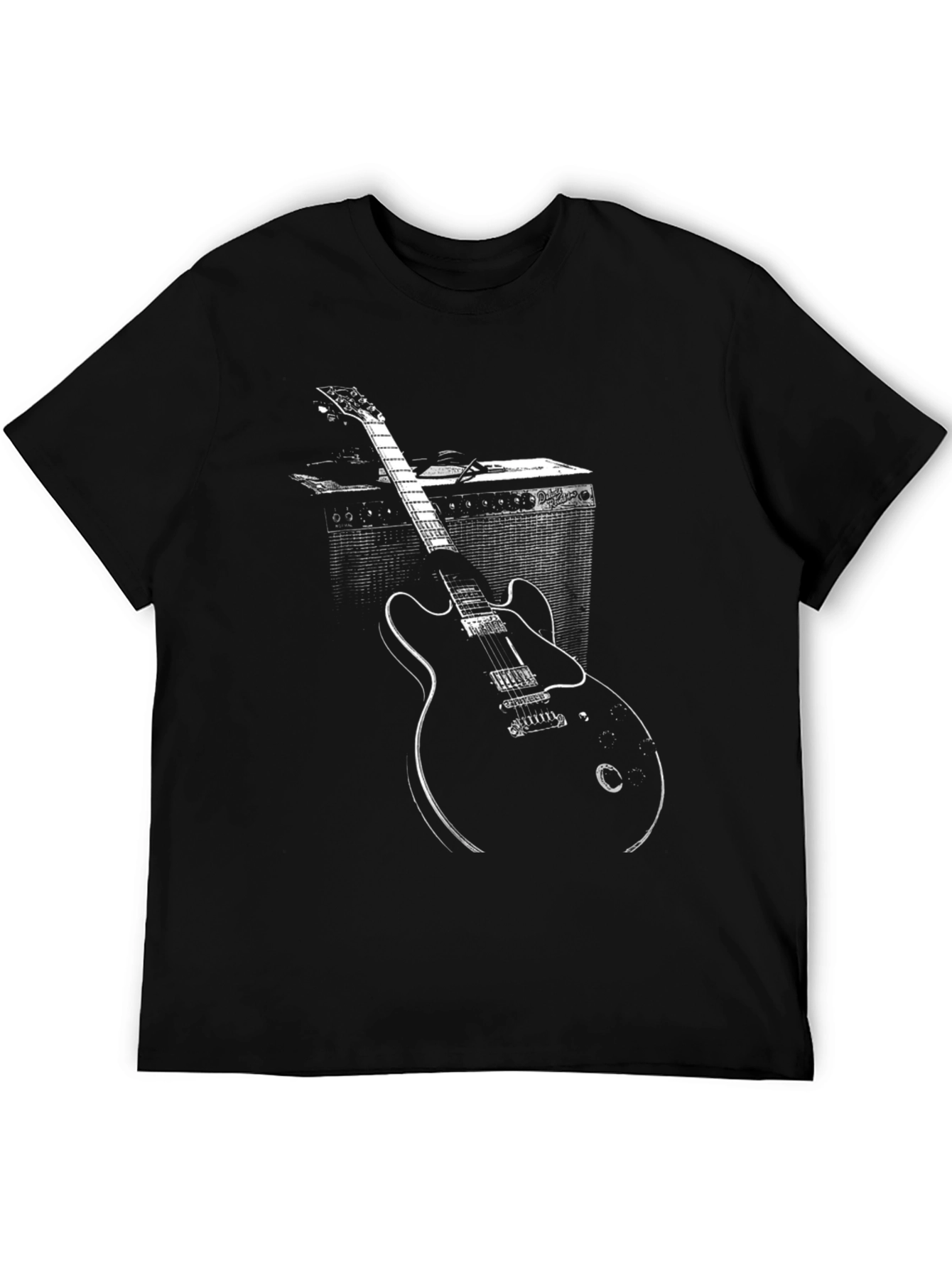 Guitar T-Shirt: Rock Band Graphic Tee