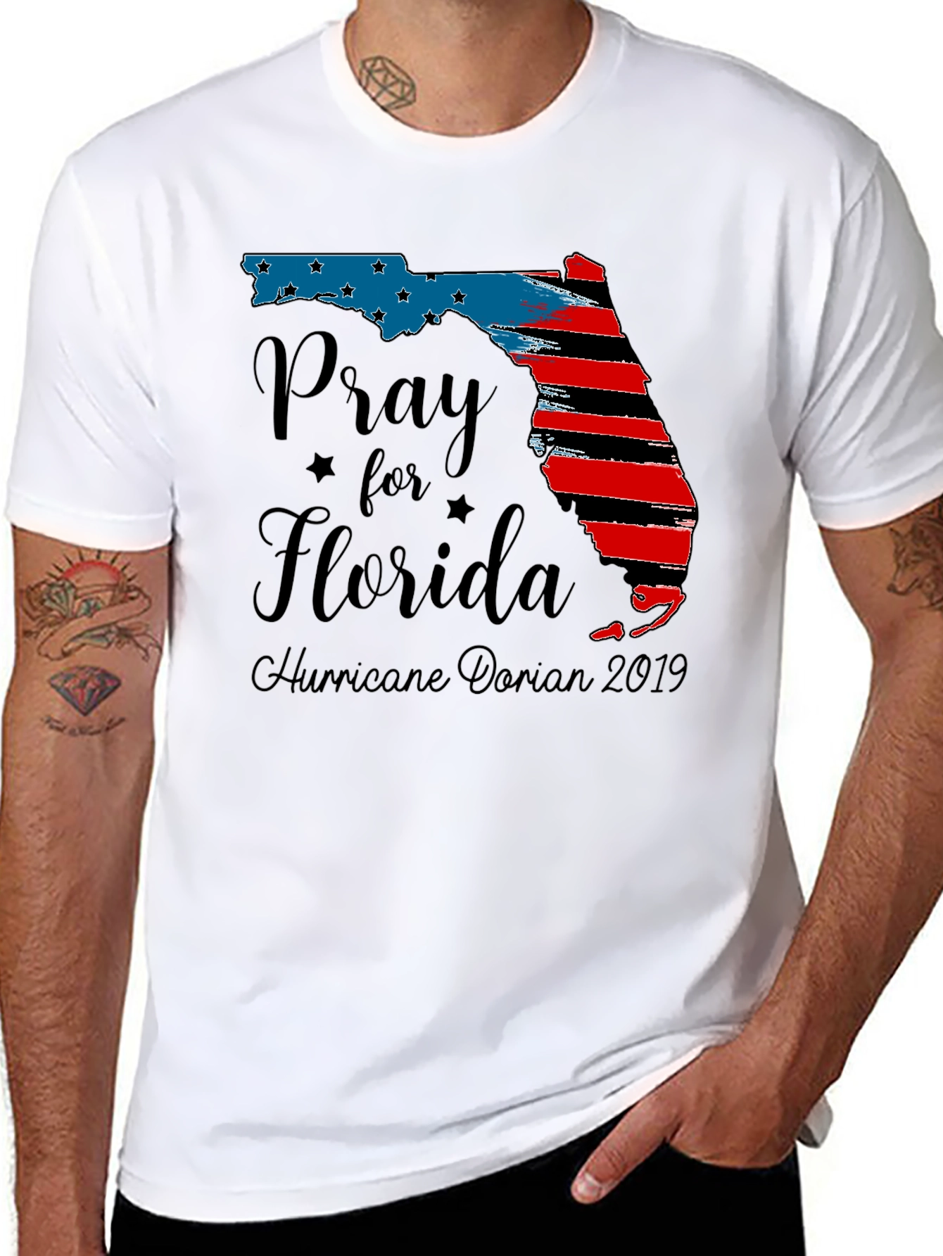 Pray for Florida Hurricane Relief T-Shirt